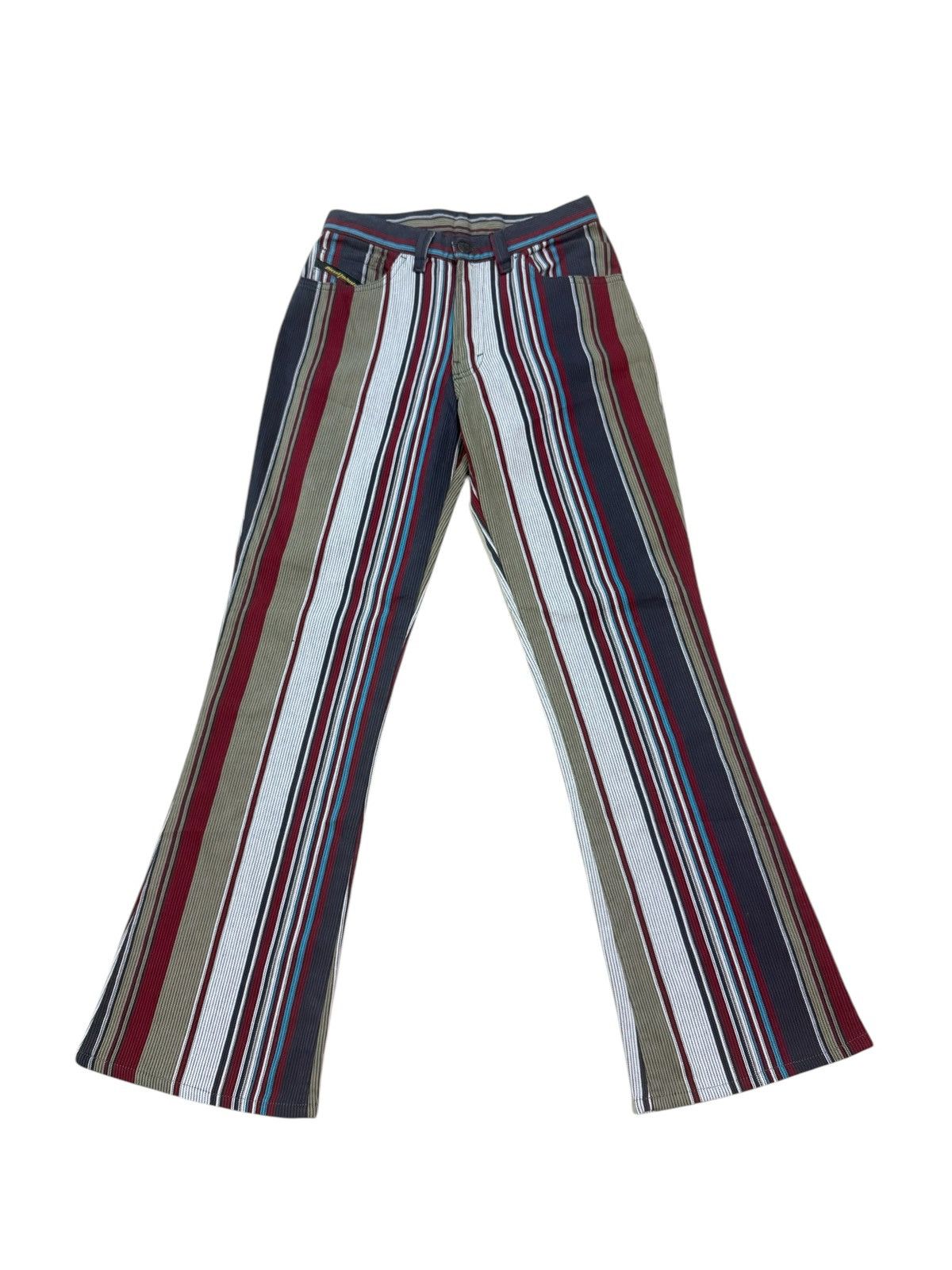 Diesel DIESEL STRIPE FLARE PANT Size 26" / US 2 / IT 38 - 2 Thumbnail