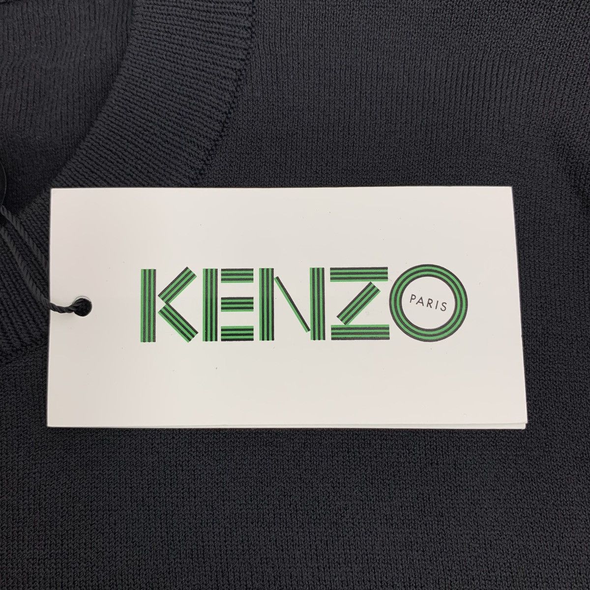 Kenzo Kenzo Black Geometric Pattern Long Sleeve Sweatshirt K26WX Size S / US 4 / IT 40 - 6 Thumbnail