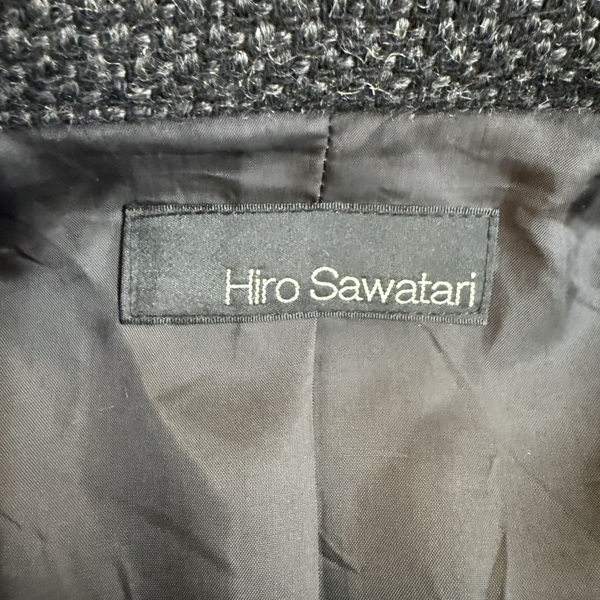 Japanese Brand Hiro Sawatari Black Lurex Boucle Moto Jacket Size US L / EU 52-54 / 3 - 21 Thumbnail