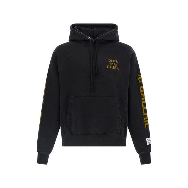 GALLERY DEPT. Black/Yellow Hoodie New & Authentic (Men's siz