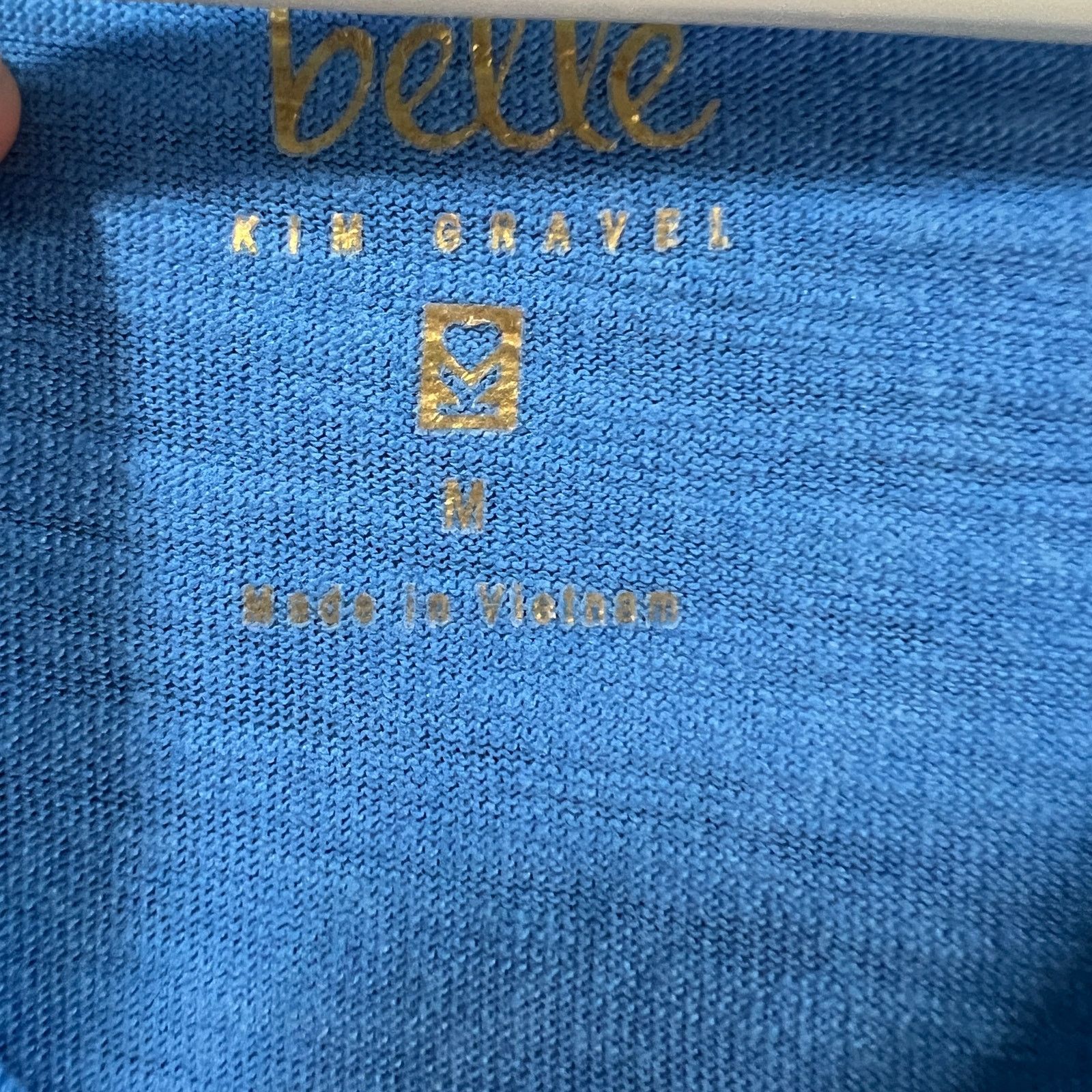 Other Belle by Kim Gravel Slub Knit One Pocket T-Shirt Dress Size M / US 6-8 / IT 42-44 - 4 Thumbnail