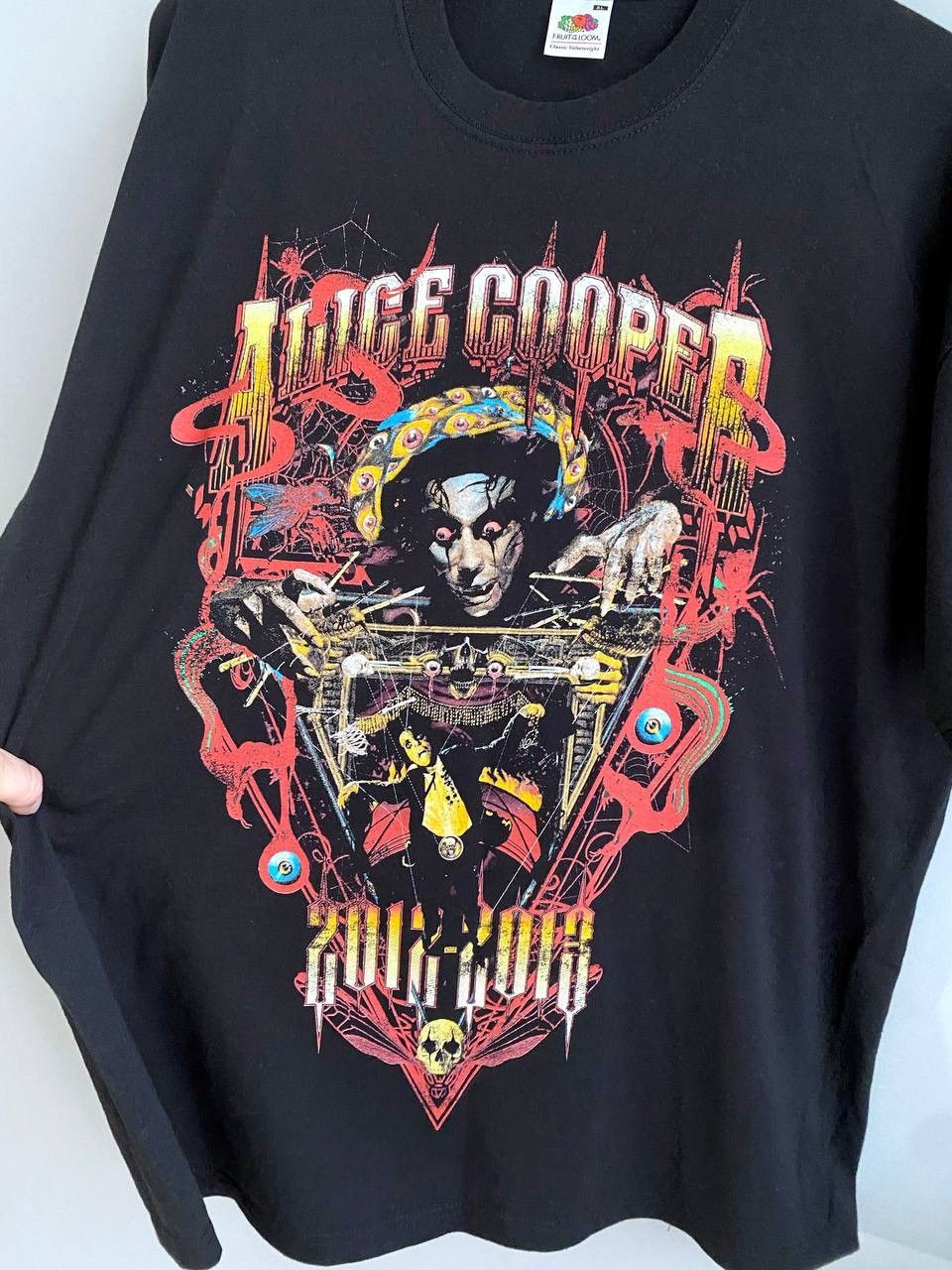Band Tees × Fruit Of The Loom Alice Cooper “Raise The Dead Tour” Rock Band T-Shirt, XL Size US XL / EU 56 / 4 - 3 Thumbnail