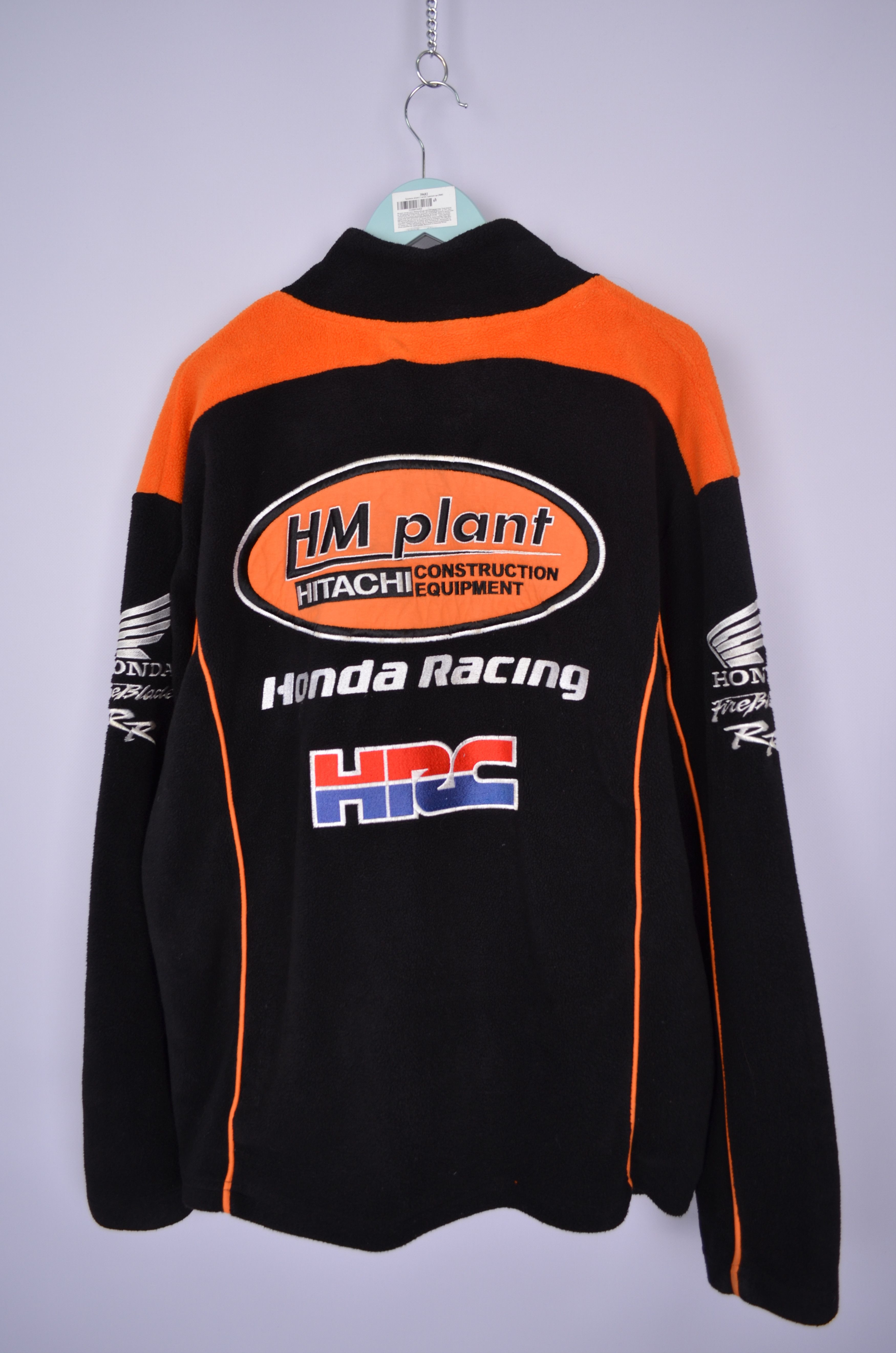 Honda Honda Michelin Hitachi FireBlade RR Full Zip Fleece Jacket Size US XL / EU 56 / 4 - 8 Thumbnail