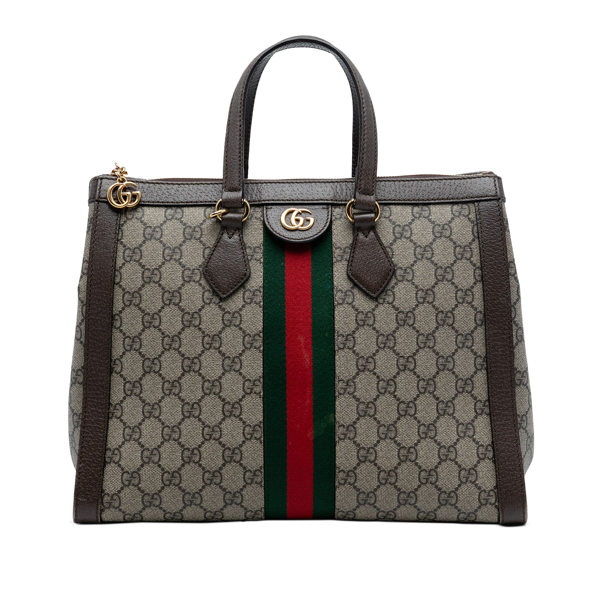 Gucci Gucci GG Supreme Ophidia Satchel Size ONE SIZE - 1 Thumbnail