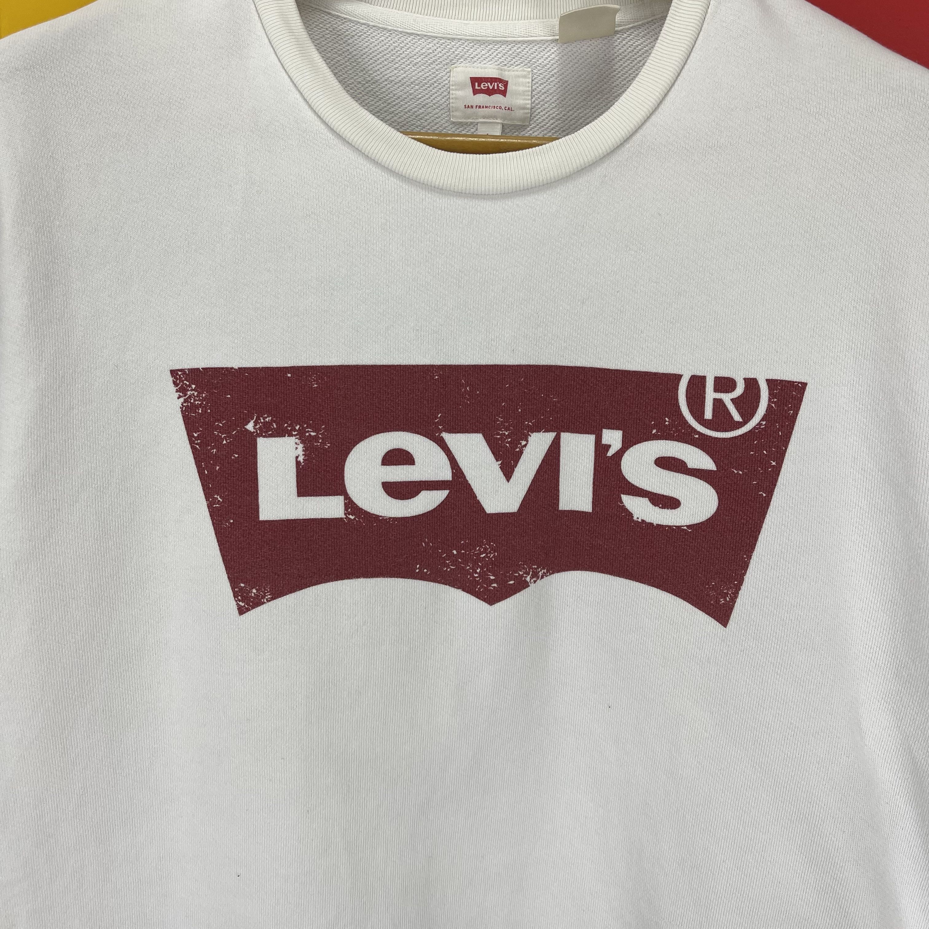 Levi's LEVIS Crew Neck Sweatshirt #1457/AY Size US L / EU 52-54 / 3 - 2 Thumbnail