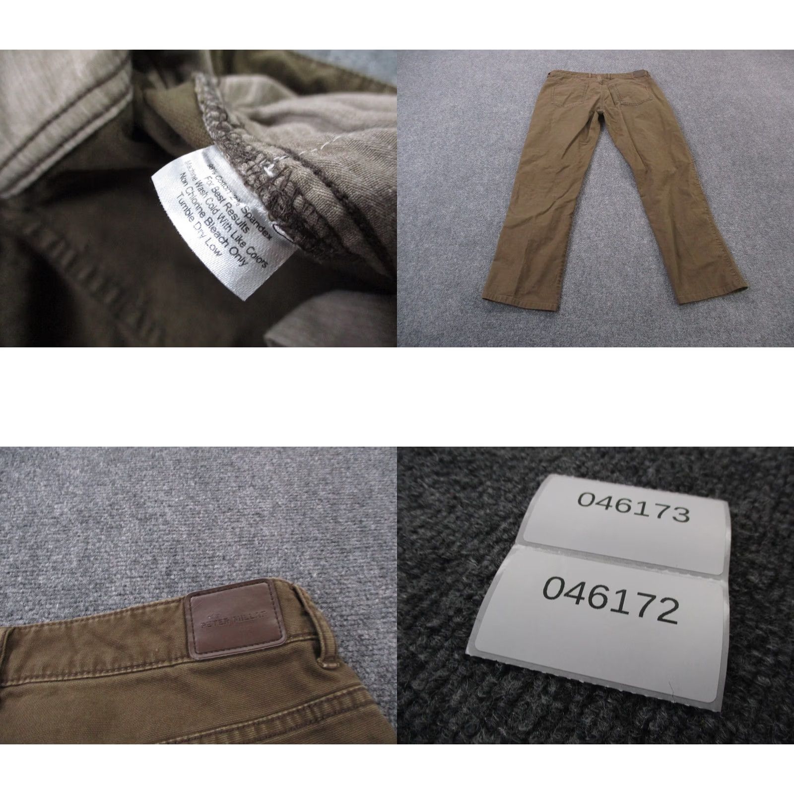 Peter Millar Peter Millar Pants Mens 35 Brown Chino Straight Size US 35 - 8 Thumbnail