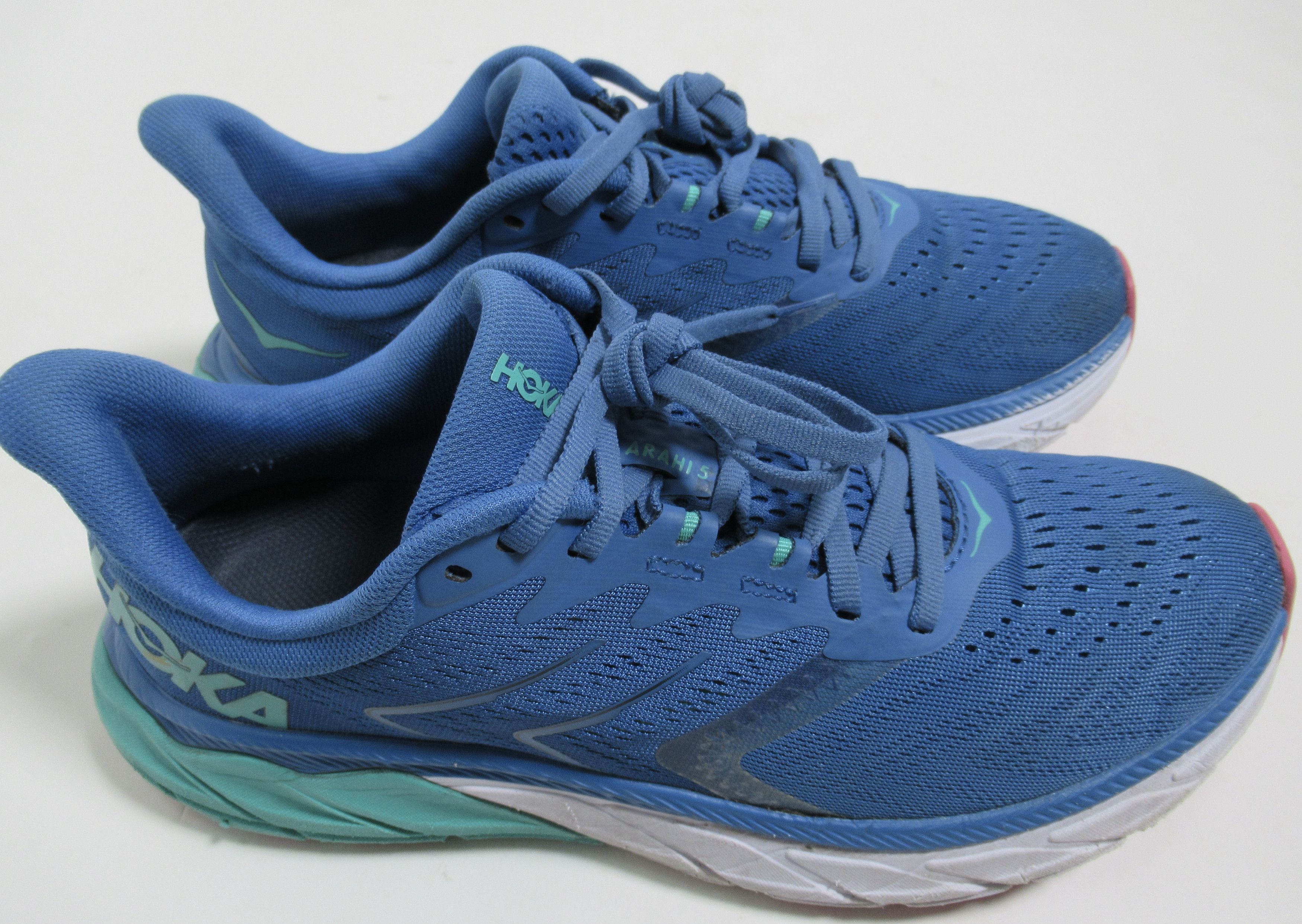 Hoka Hoka Arahi 5 Shoes Vallarta Blue Atlantis VBAT 1115012 Size US 9.5 / IT 39.5 - 1 Thumbnail