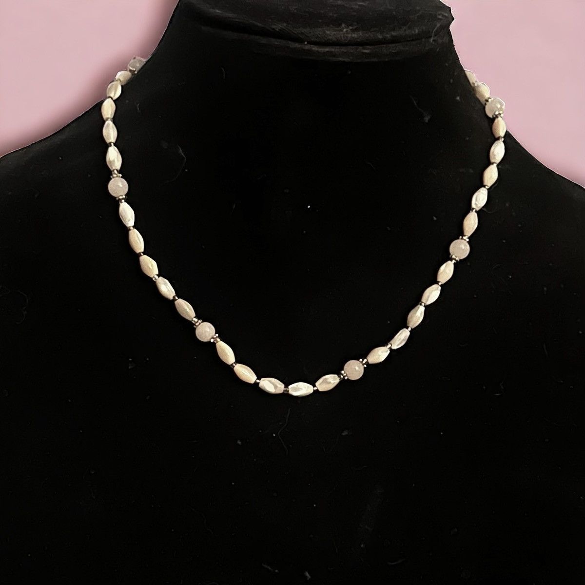 Other Agate rice bead necklace Size ONE SIZE - 1 Thumbnail