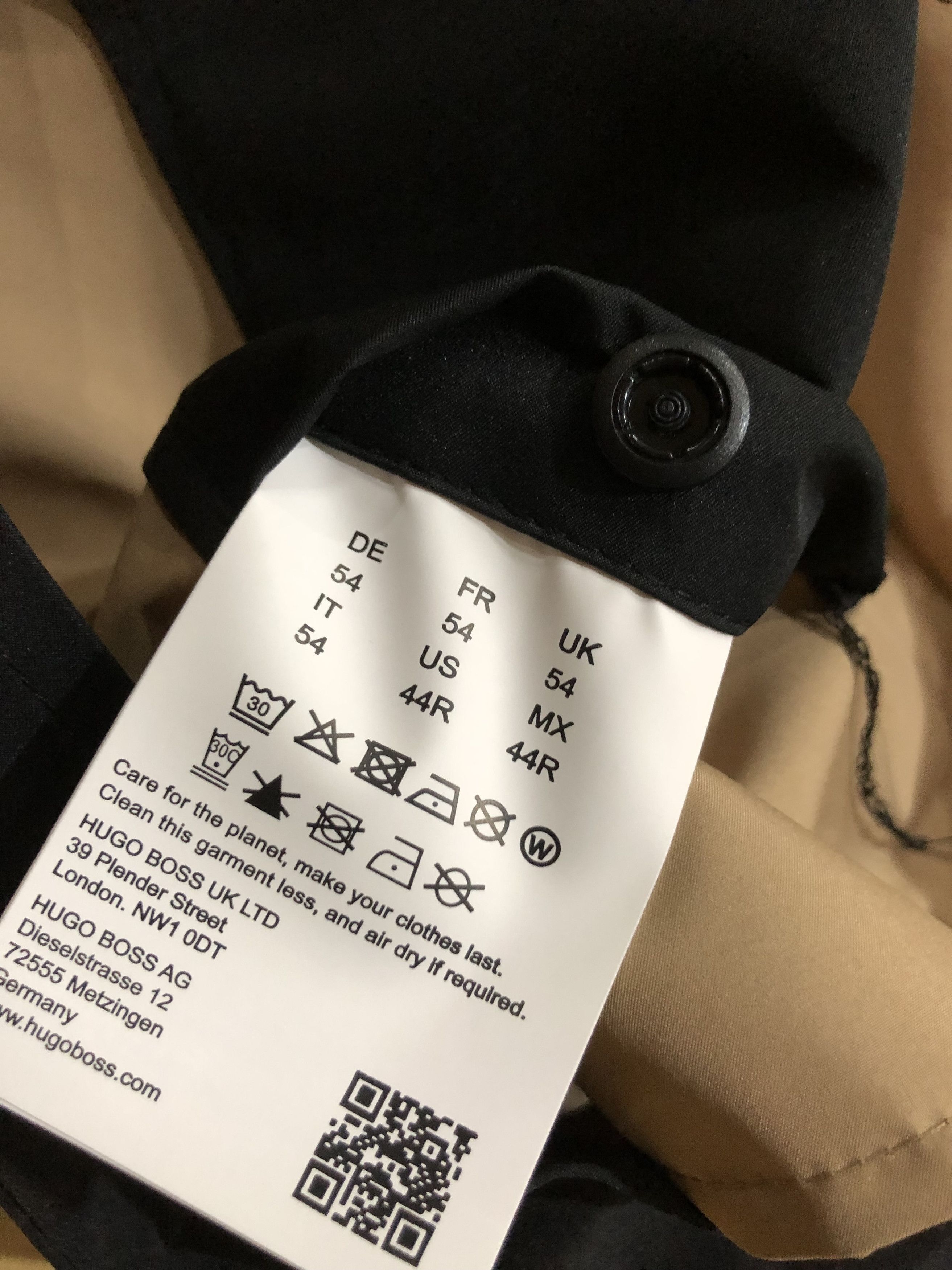 Hugo Boss Rain Repellent Jacket Size US XL / EU 56 / 4 - 5 Thumbnail