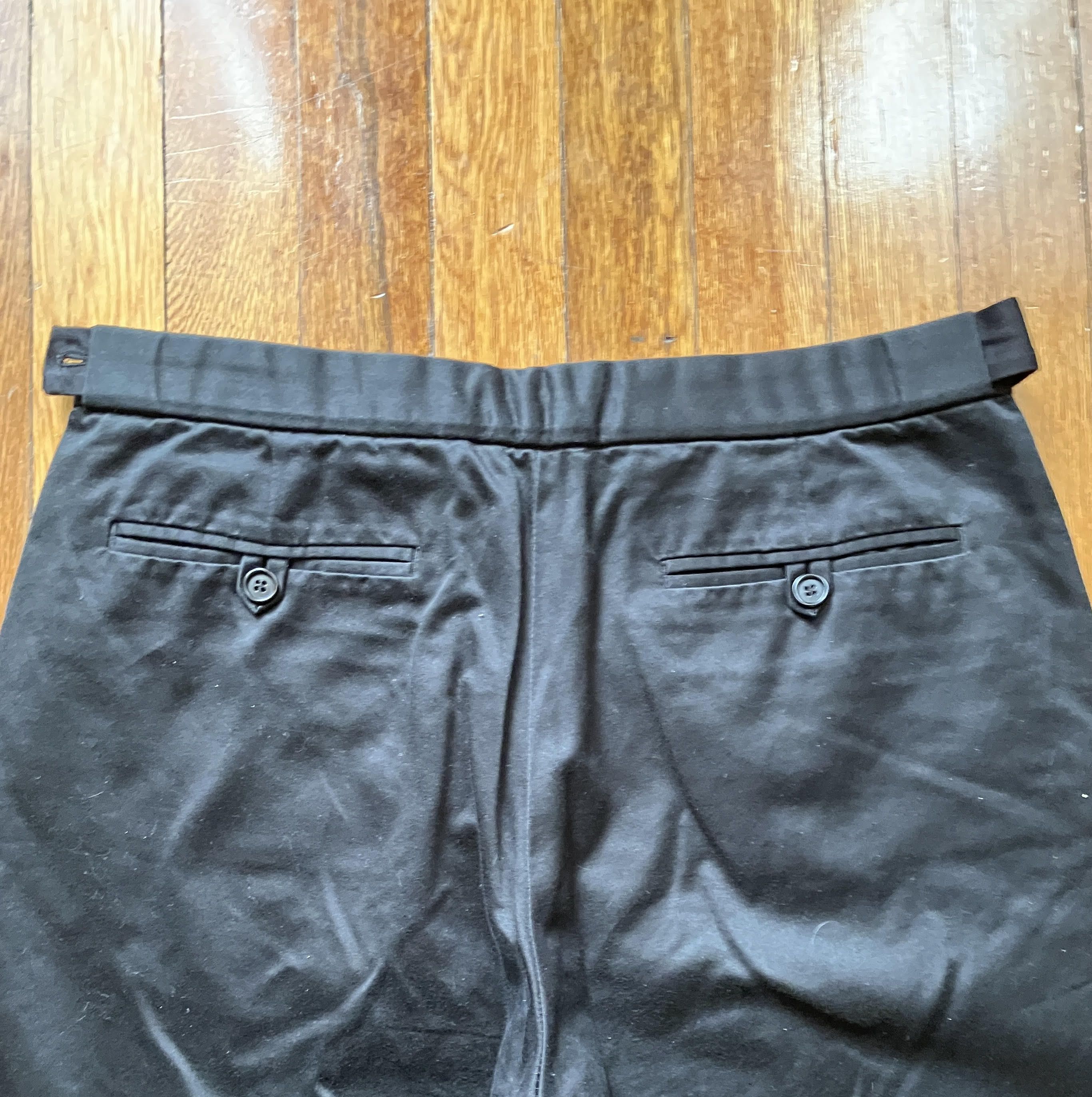 Helmut Lang Helmut Lang archival 90s cotton sateen tailored pants 30" Size 30" / US 8 / IT 44 - 8 Thumbnail