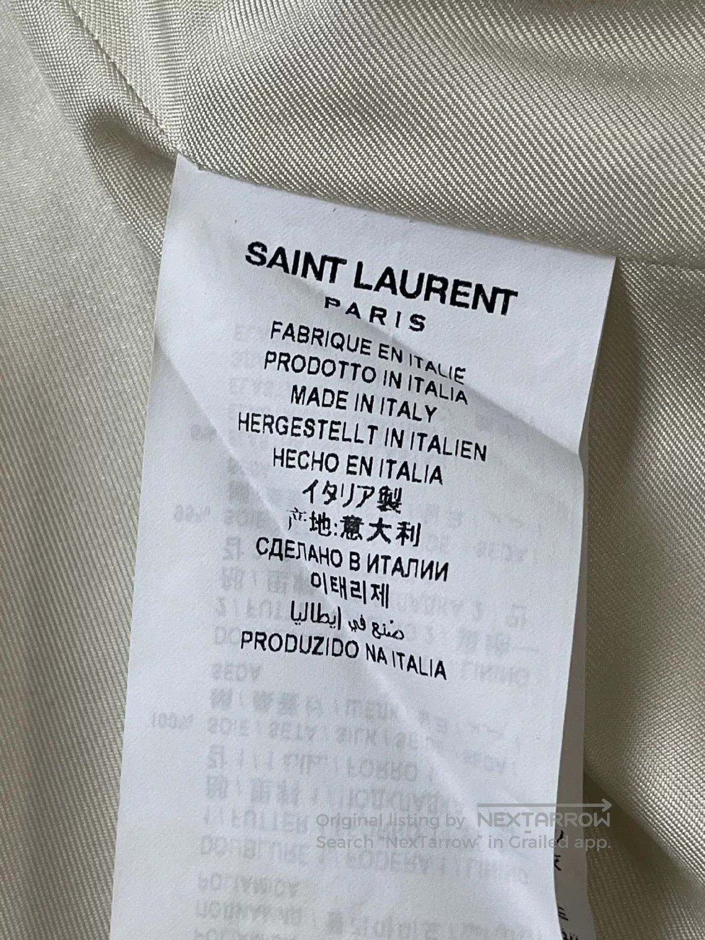 Saint Laurent Paris Saint Laurent Tweed Short Jacket. Size XS / US 0-2 / IT 36-38 - 4 Thumbnail
