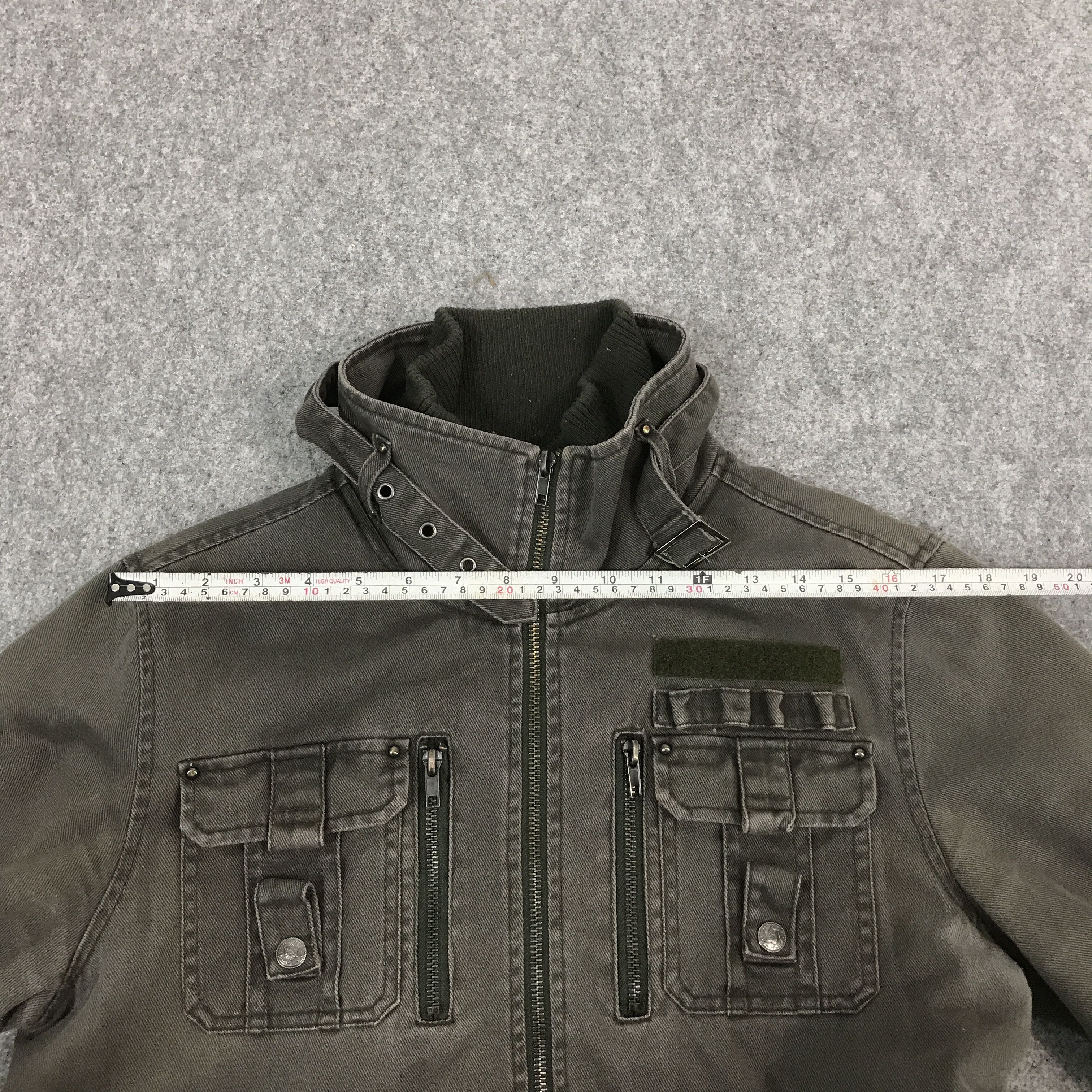Japanese Brand RS/ROUSHATTE JAPAN STYLE DOUBLE ZIPPER JACKET Size US L / EU 52-54 / 3 - 10 Thumbnail