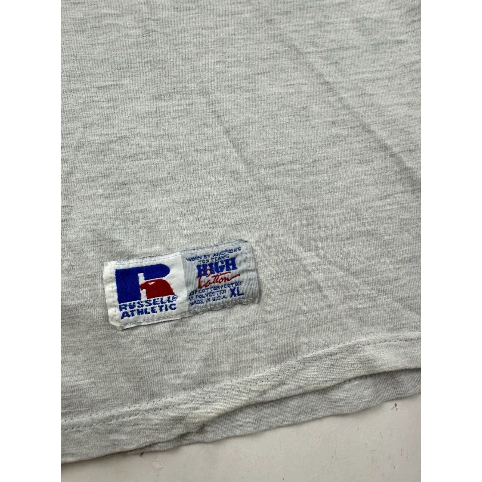 Russell Athletic VINTAGE Russell Athletic Shirt Mens XL Gray USA Portland Road Driveway Graphic Print Crew Neck Short Sleeve T-Shirt Size US XL / EU 56 / 4 - 2 Thumbnail