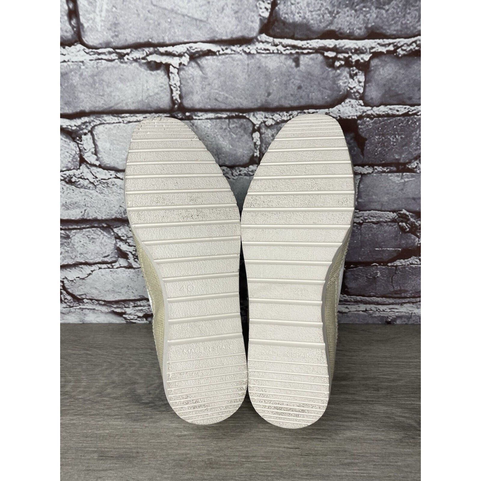 Other Verbenas White Leather Loafers Slip On Sneaker Casual Beach Size US 10 / IT 40 - 14 Thumbnail