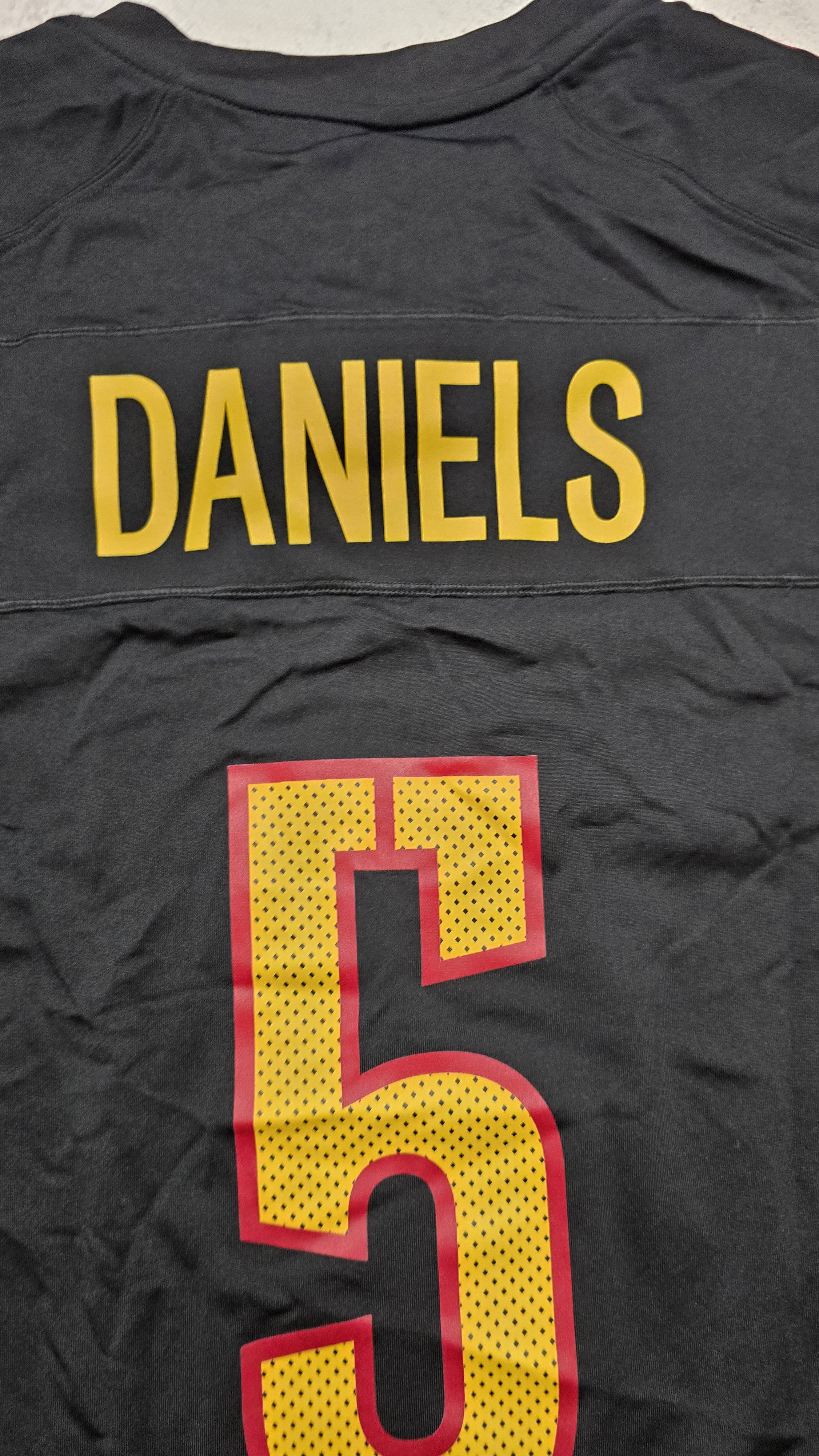 Nike Jayden Daniels #5 Commanders Nike Black Game Jersey Size US S / EU 44-46 / 1 - 4 Thumbnail