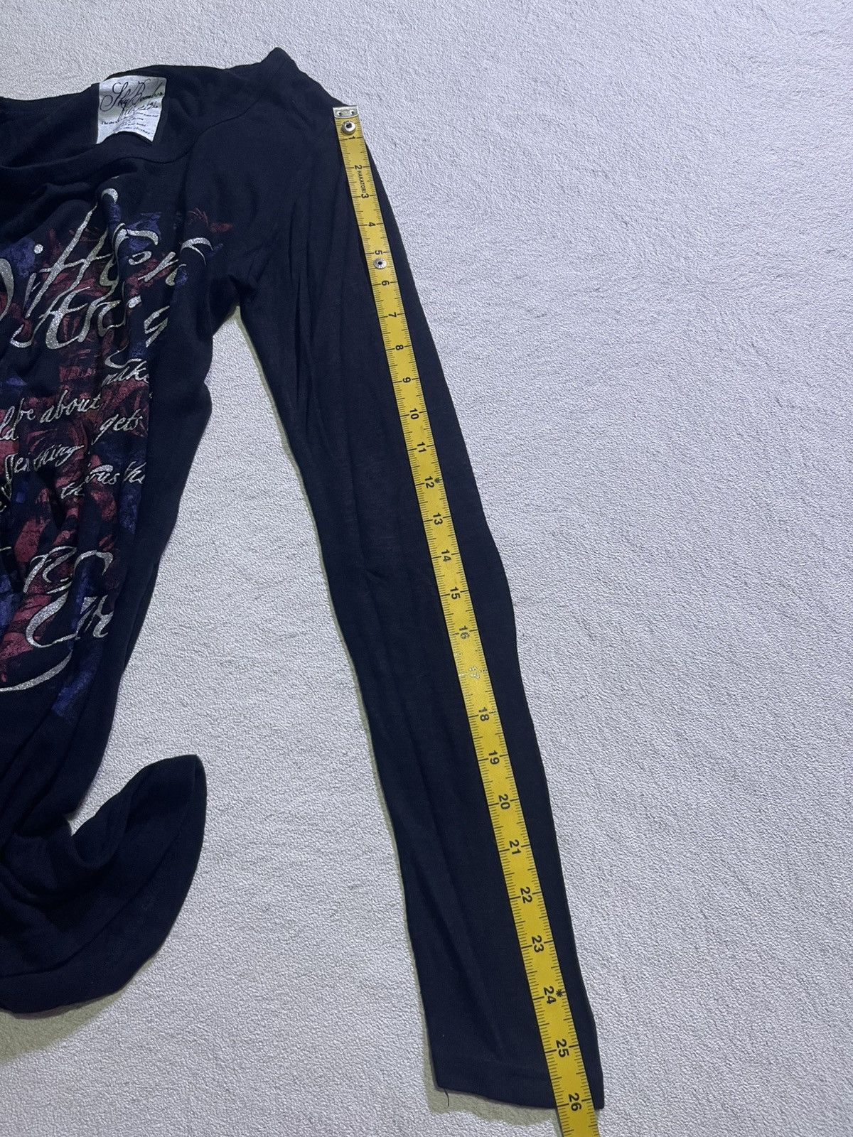 Hysteric Glamour Y2K DIFFERENT THING long sleeve tshirt Size S / US 4 / IT 40 - 8 Thumbnail