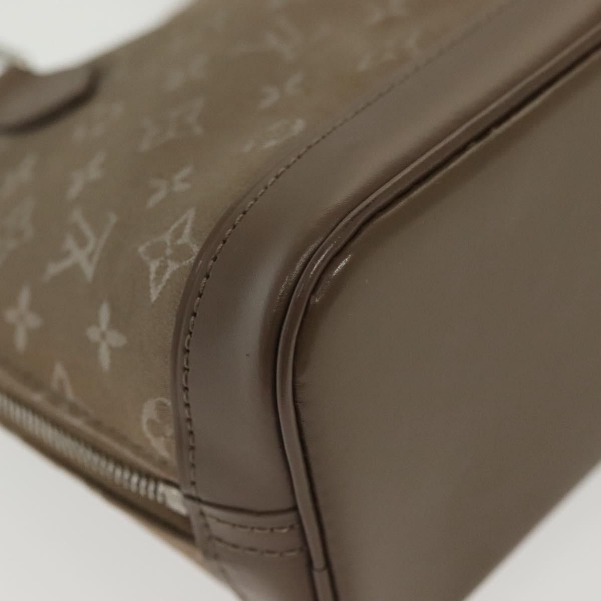 Louis Vuitton LOUIS VUITTON Monogram Satin Little Alma Hand Bag Gray Size ONE SIZE - 15 Thumbnail