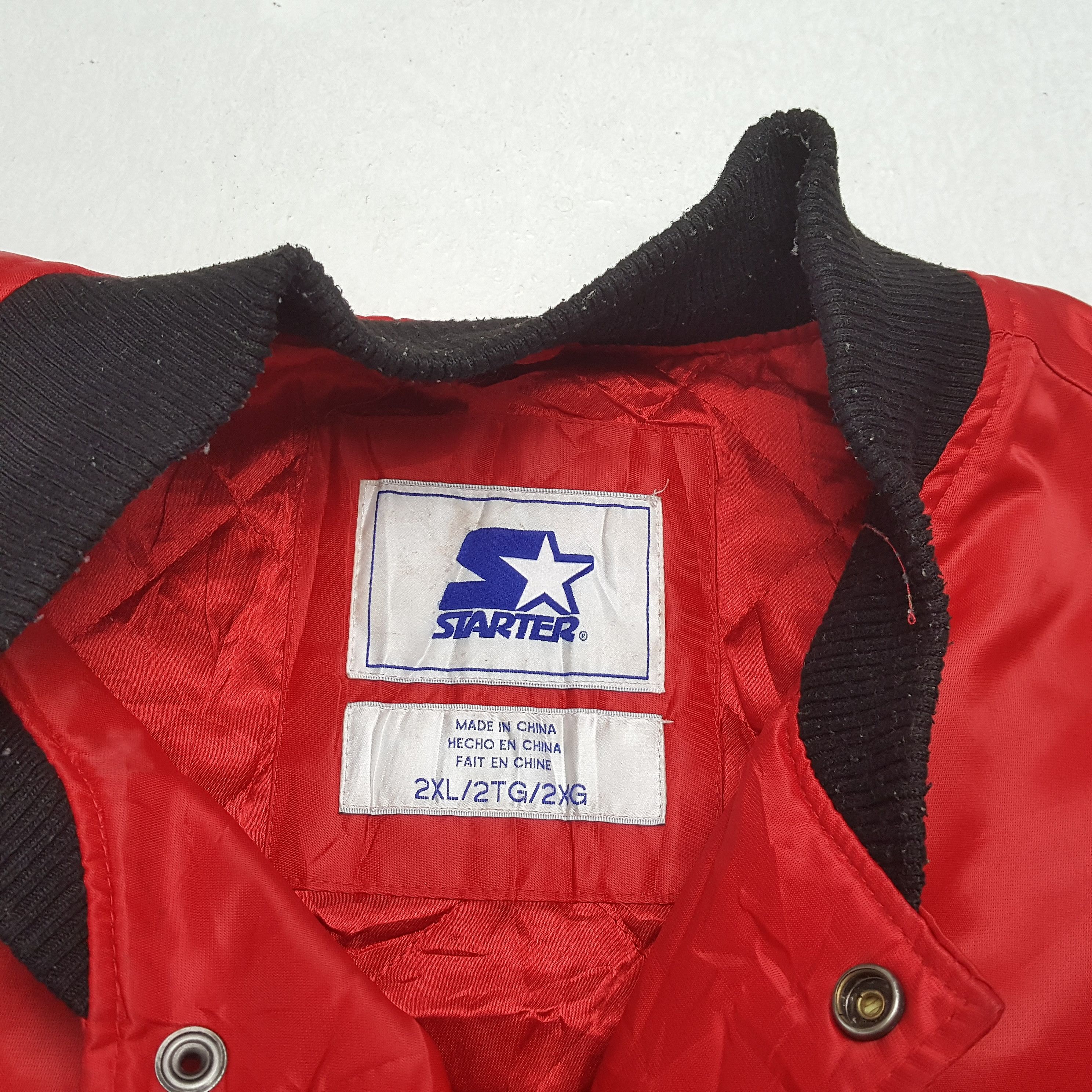 NBA × Starter × Vintage RIP CITY Portland Trailblazer NBA Starter Jacket Size US XXL / EU 58 / 5 - 11 Thumbnail
