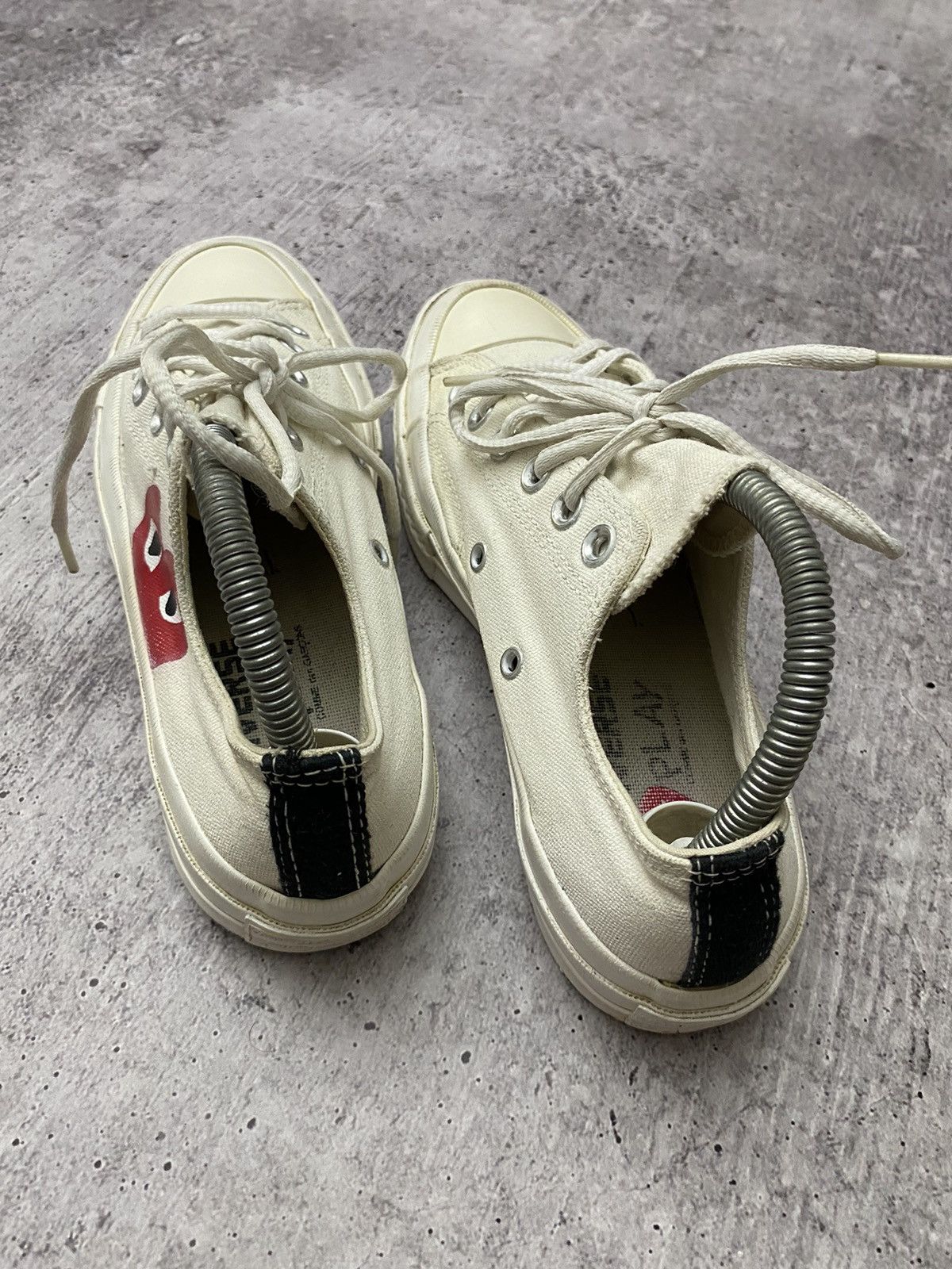 Comme des Garcons × Converse Converse x COMME DES GARÇONS SNEAKERS Size US 5 / IT 35 - 5 Thumbnail