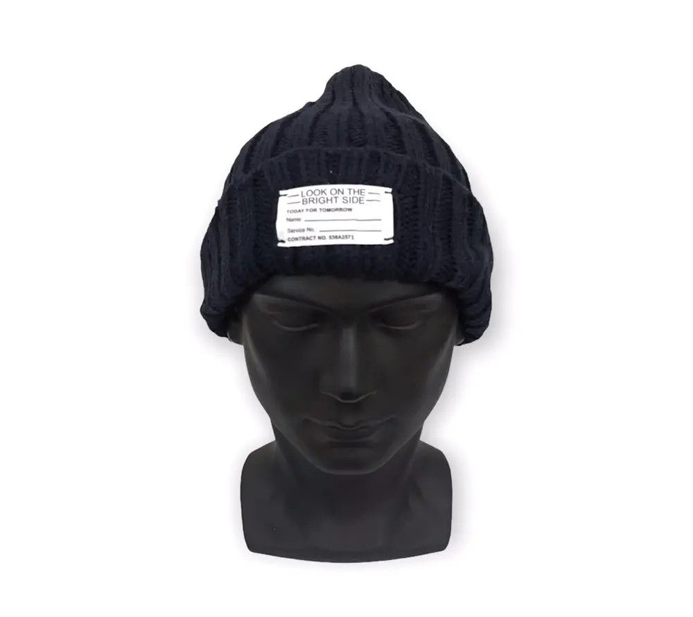 GU × Japanese Brand Japanese Brand Gu Plain Knit Beanie Hat Size ONE SIZE - 1 Thumbnail