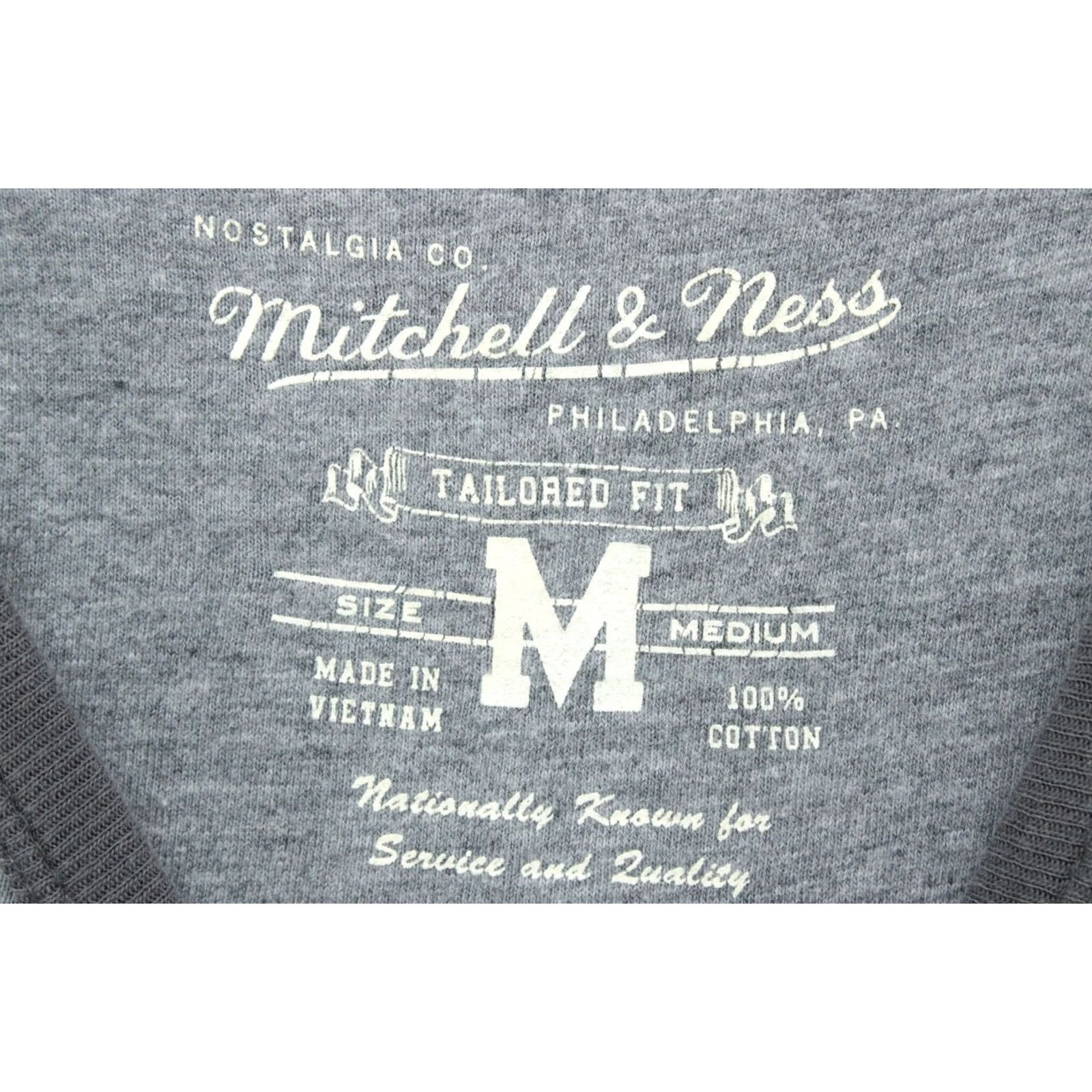 Mitchell & Ness Mitchell & Ness Chicago Cubs 1908 Shirt Mens Medium Gray 3/4 Sleeve MLB Baseball Size US M / EU 48-50 / 2 - 4 Thumbnail