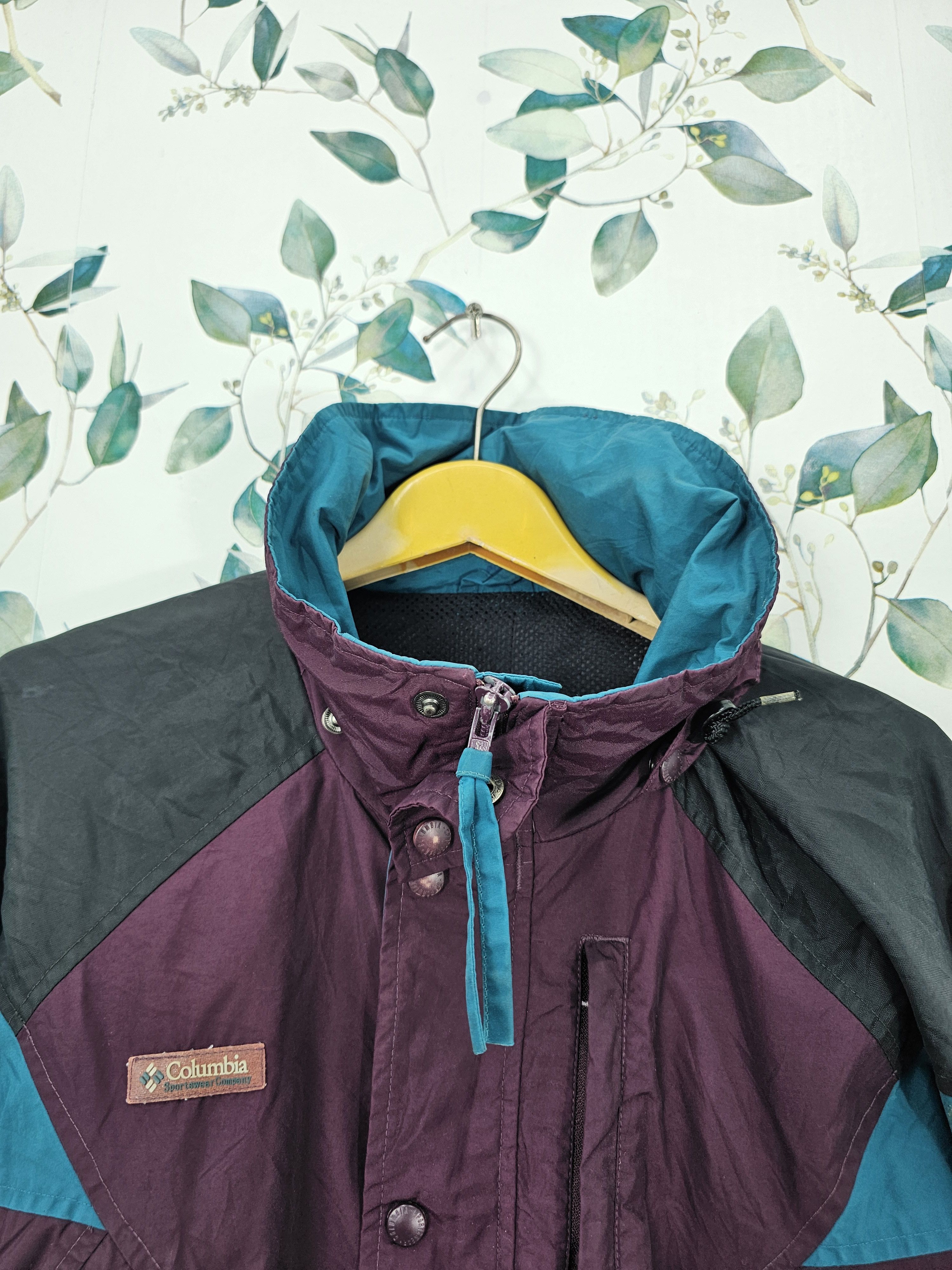Columbia Vtg COLUMBIA Hunting Outdoor Hiking Windbreaker Jacket J0107 Size US L / EU 52-54 / 3 - 8 Thumbnail