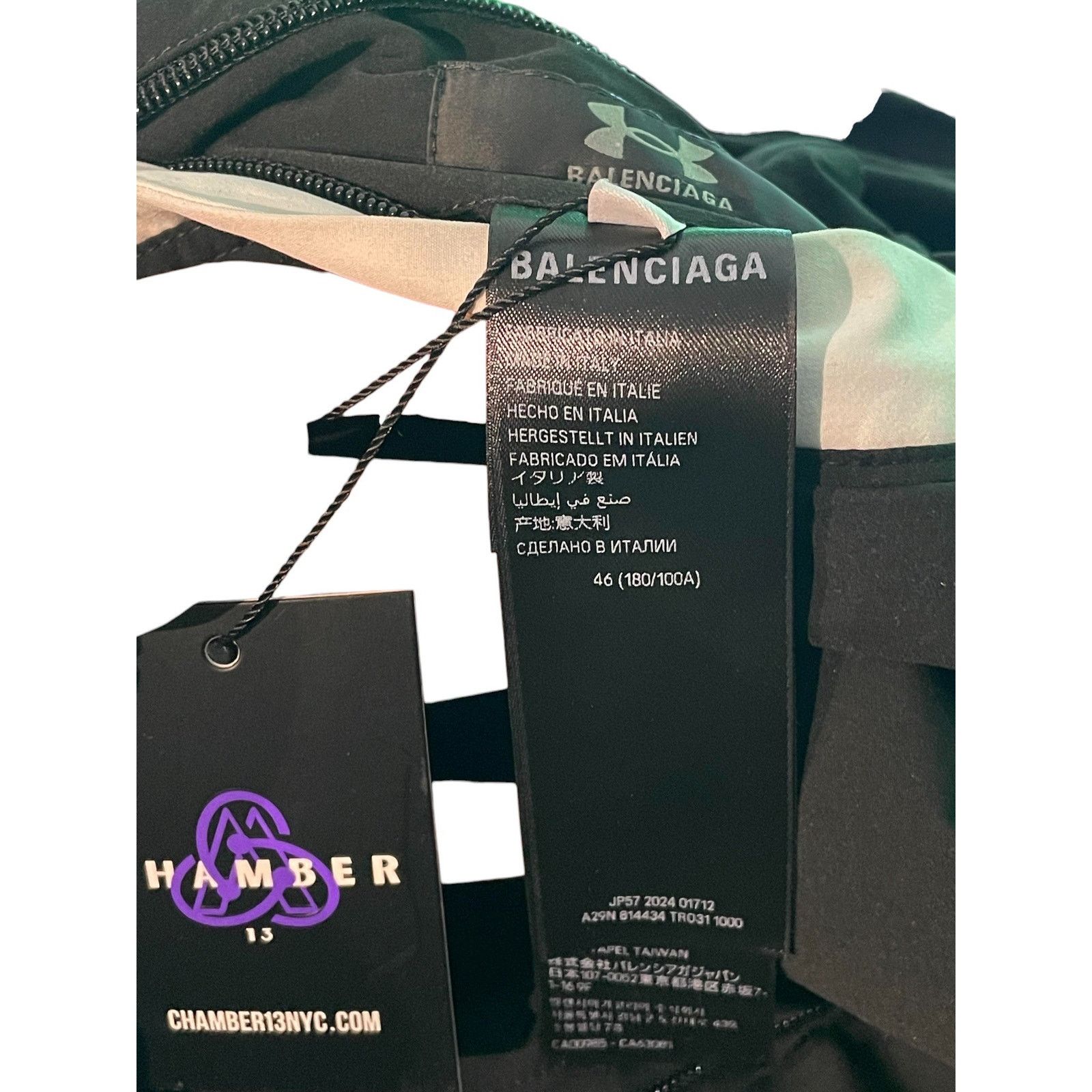 Balenciaga Balenciaga 'Under Armour Reversible' Track Jacket Size US S / EU 44-46 / 1 - 4 Thumbnail