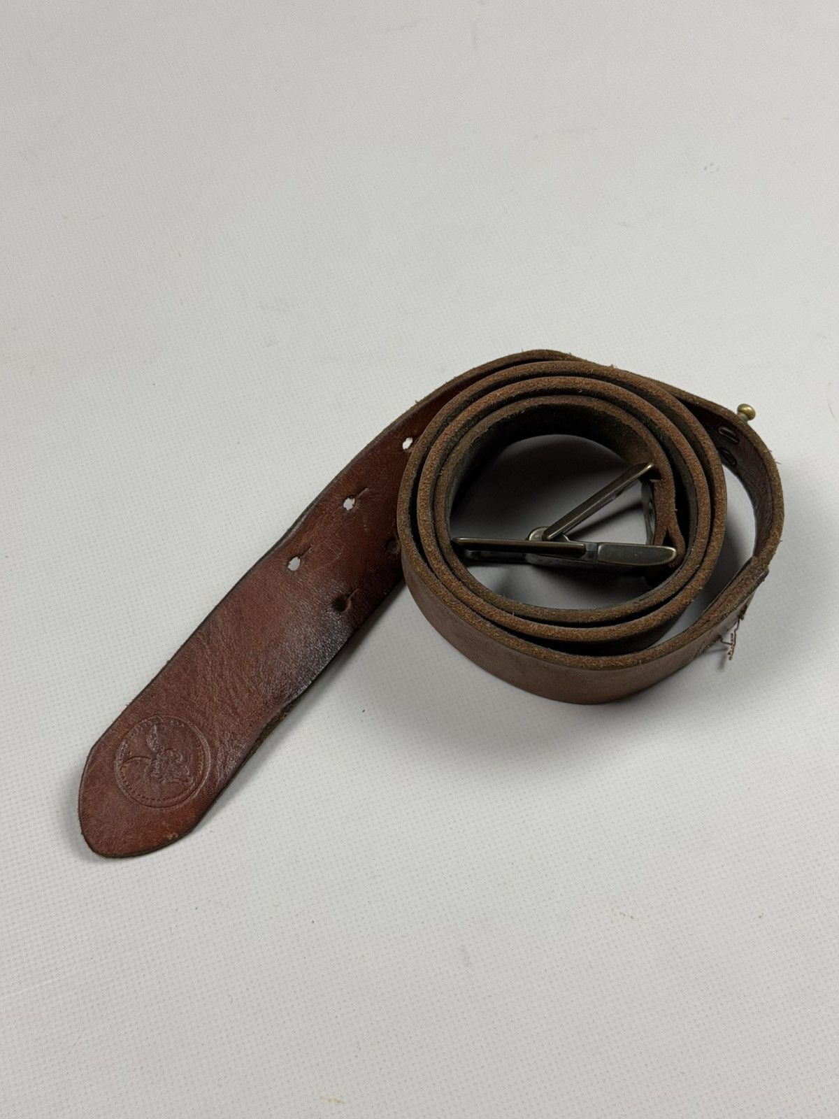 Allsaints Allsaints Vintage Avant-Garde Leather Belt Size ONE SIZE - 9 Thumbnail