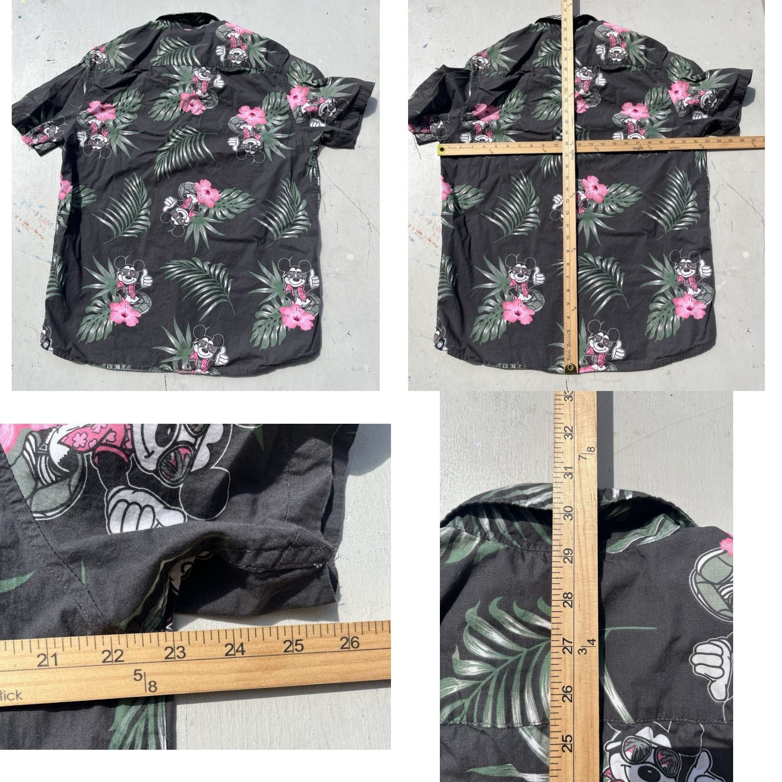 Disney Neff x Disney Shirt Multicolor Mickey Mouse L TIKI Surf Art Tropical Beach Men’s Shirt Size US L / EU 52-54 / 3 - 8 Thumbnail
