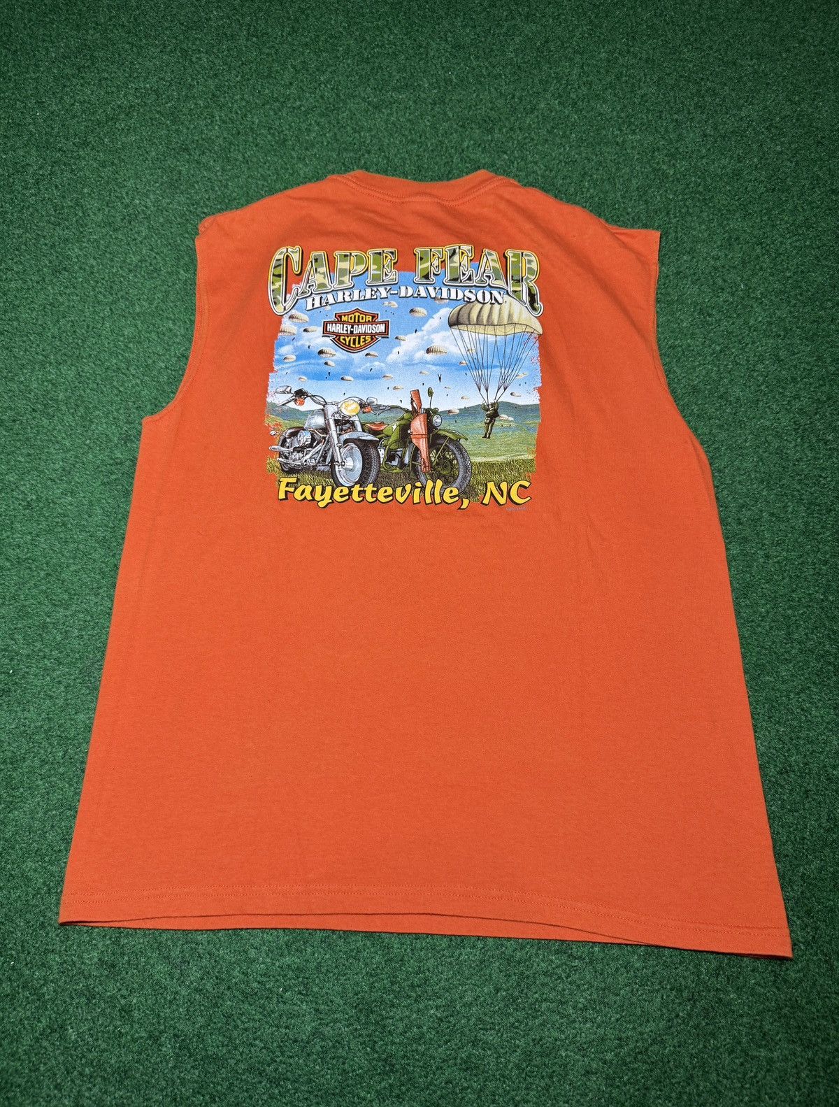 Harley Davidson Harley Davidson Sleeveless Large Biker Motorcycle Tank Top Size US L / EU 52-54 / 3 - 5 Thumbnail