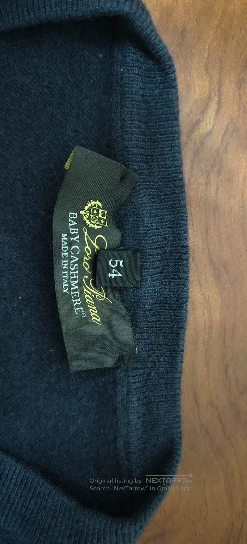 Loro Piana LORO PIANA Size 54 baby cashmere sweater Size US L / EU 52-54 / 3 - 4 Thumbnail