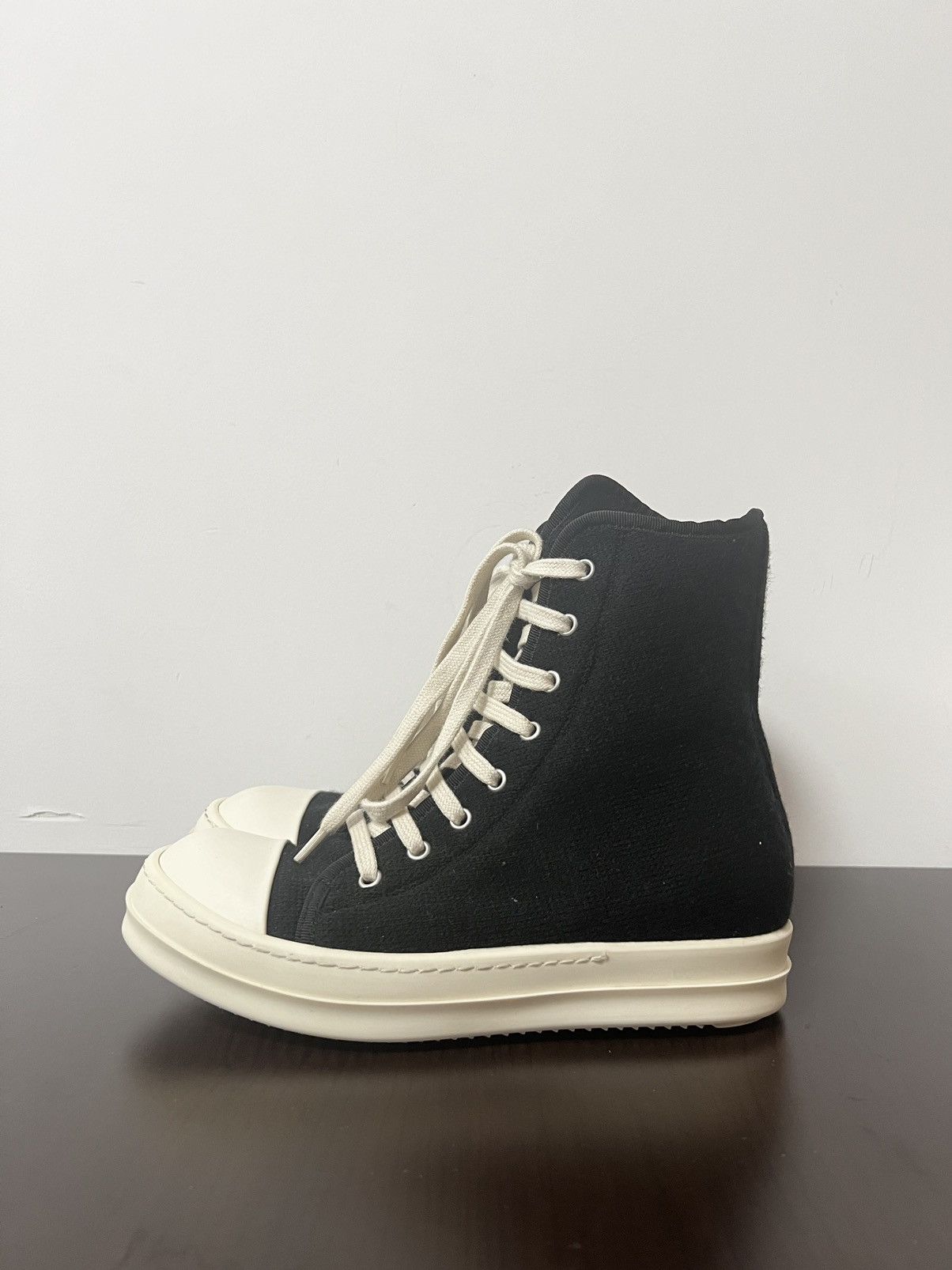 Rick Owens Drkshdw Rick owens ramones high top sneakers sz 36 Size US 6 / IT 36 - 2 Thumbnail