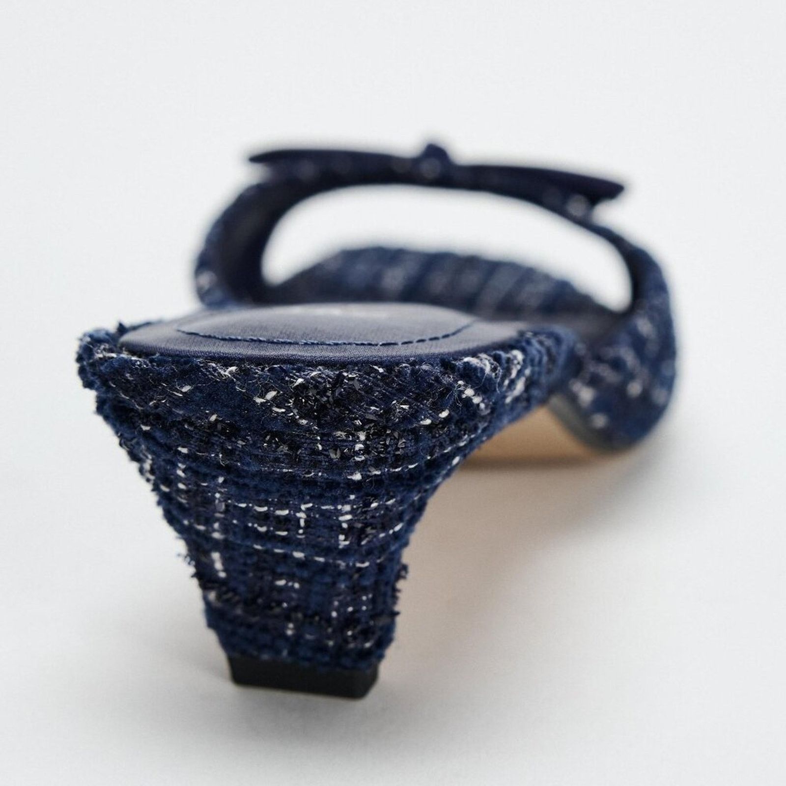 Zara RARE!!! ZARA Tweed Kitten Heels NWT Size US 9 / IT 39 - 10 Thumbnail