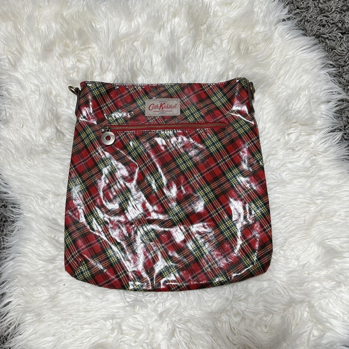 Other Cath Kidston Tartan Crossbody / Shoulder Bag – Strap Missing Size ONE SIZE - 1 Thumbnail