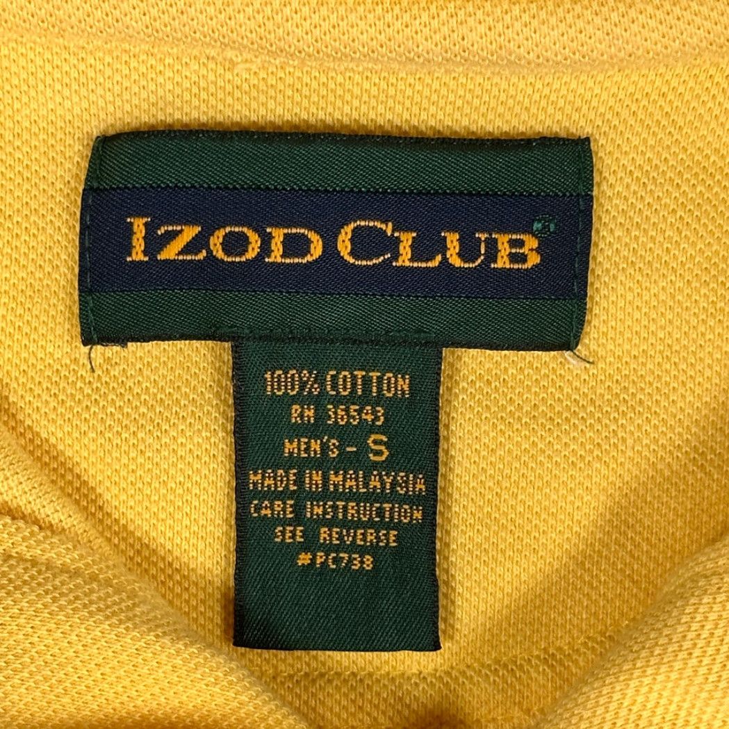 Izod VINTAGE Izod Club Polo Shirt Polo Adult SMALL Yellow 90s Viper Snake Preppy Golf Mens Size US S / EU 44-46 / 1 - 4 Thumbnail