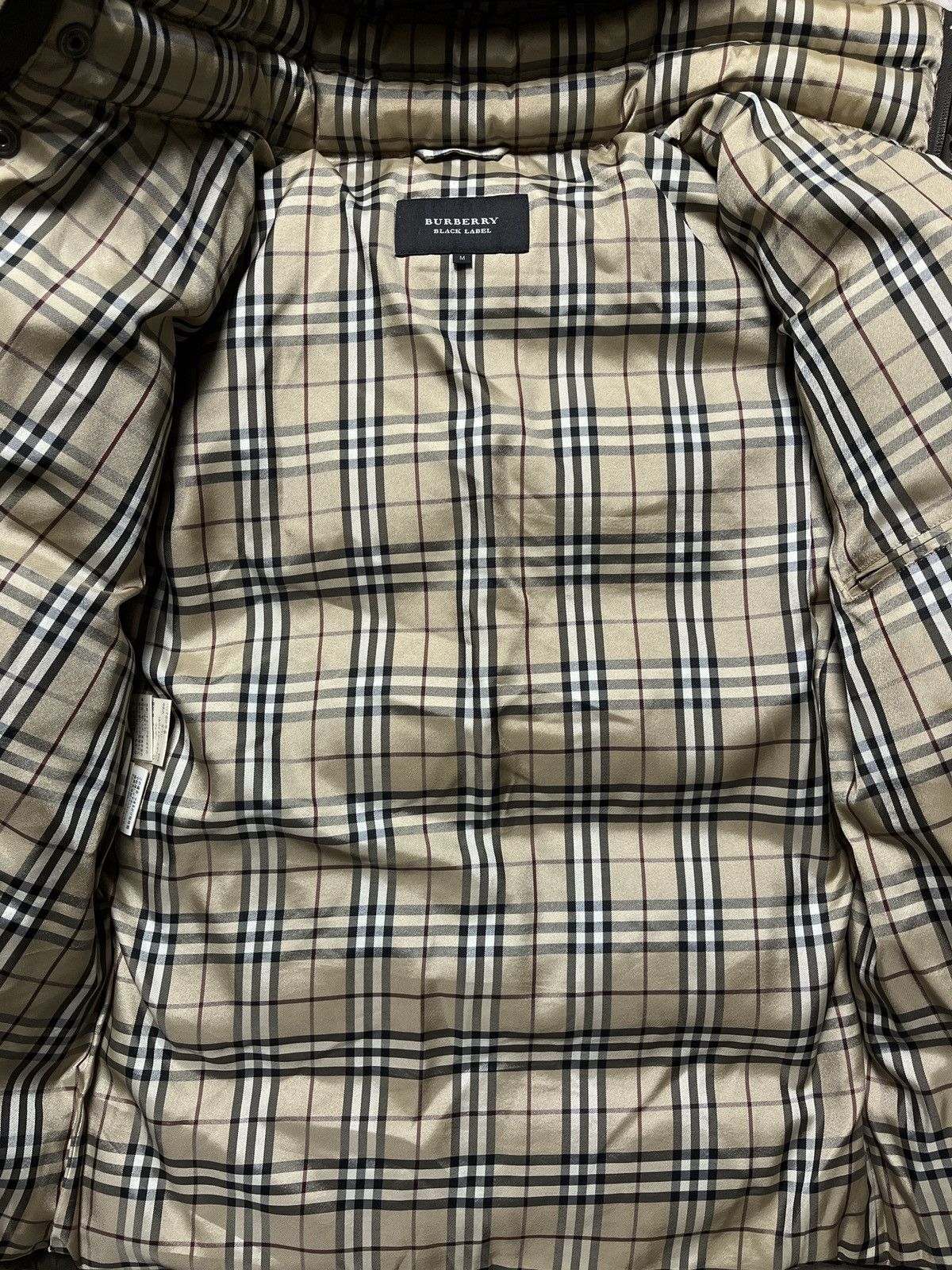 Burberry Vintage Burberry Black Label Japan Fur Puffer Green Jacket Size US M / EU 48-50 / 2 - 5 Thumbnail
