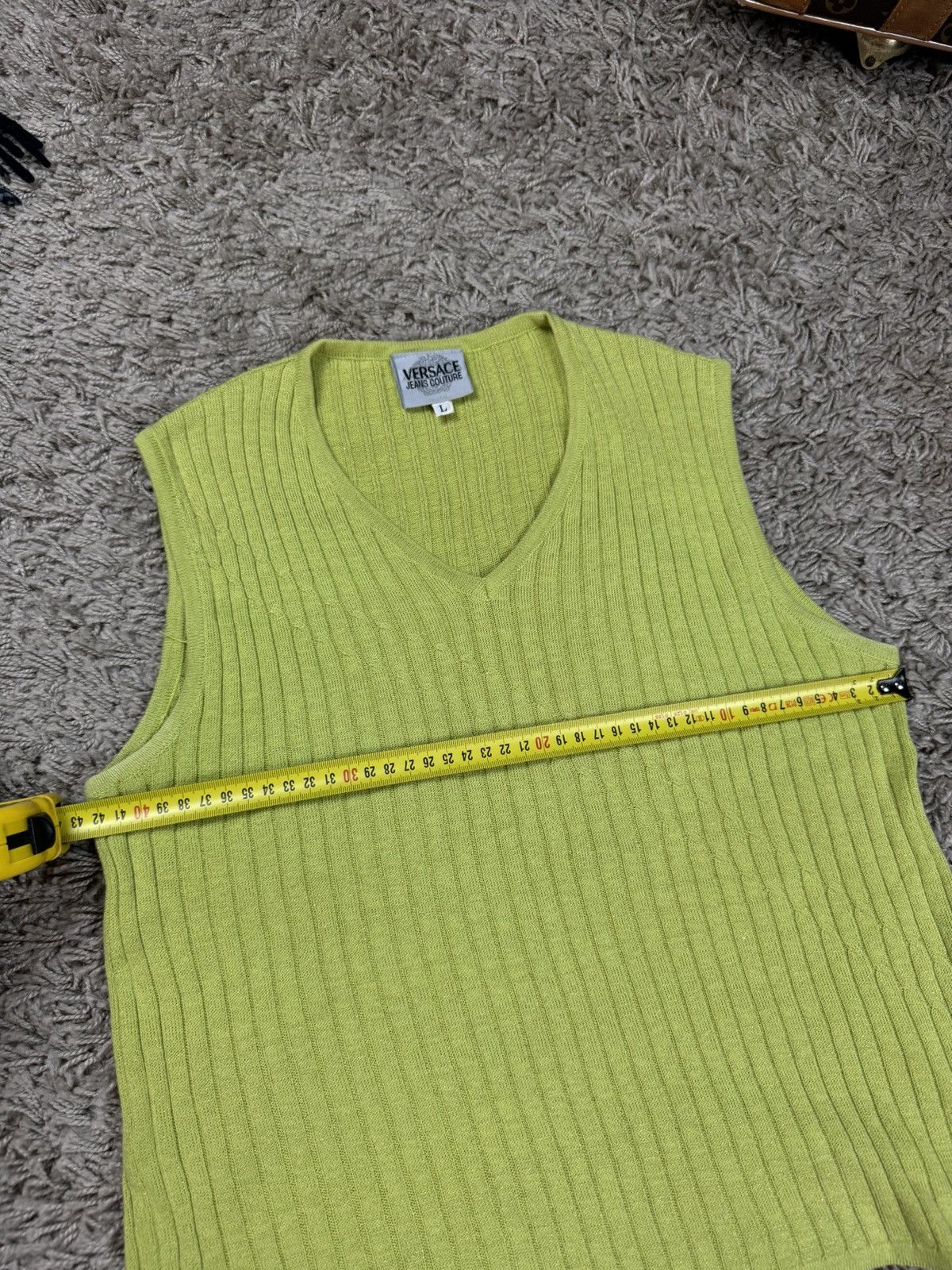 Versace Vintage Versace sweater vest y2k style original luxury item Size M / US 6-8 / IT 42-44 - 4 Thumbnail