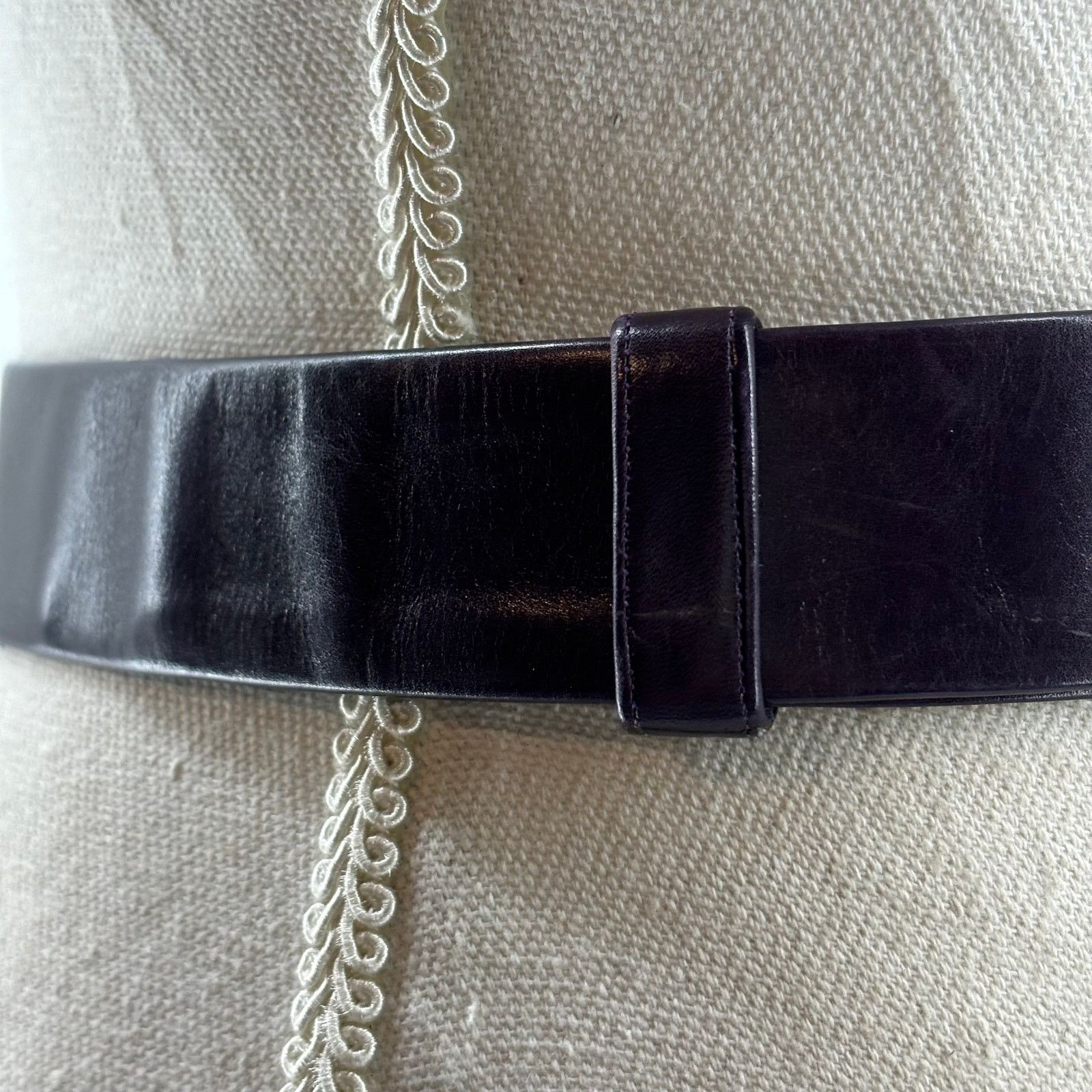 Judith Leiber Judith Leiber Amethyst Gem Deep Purple Belt Expandable OS Size ONE SIZE - 5 Thumbnail