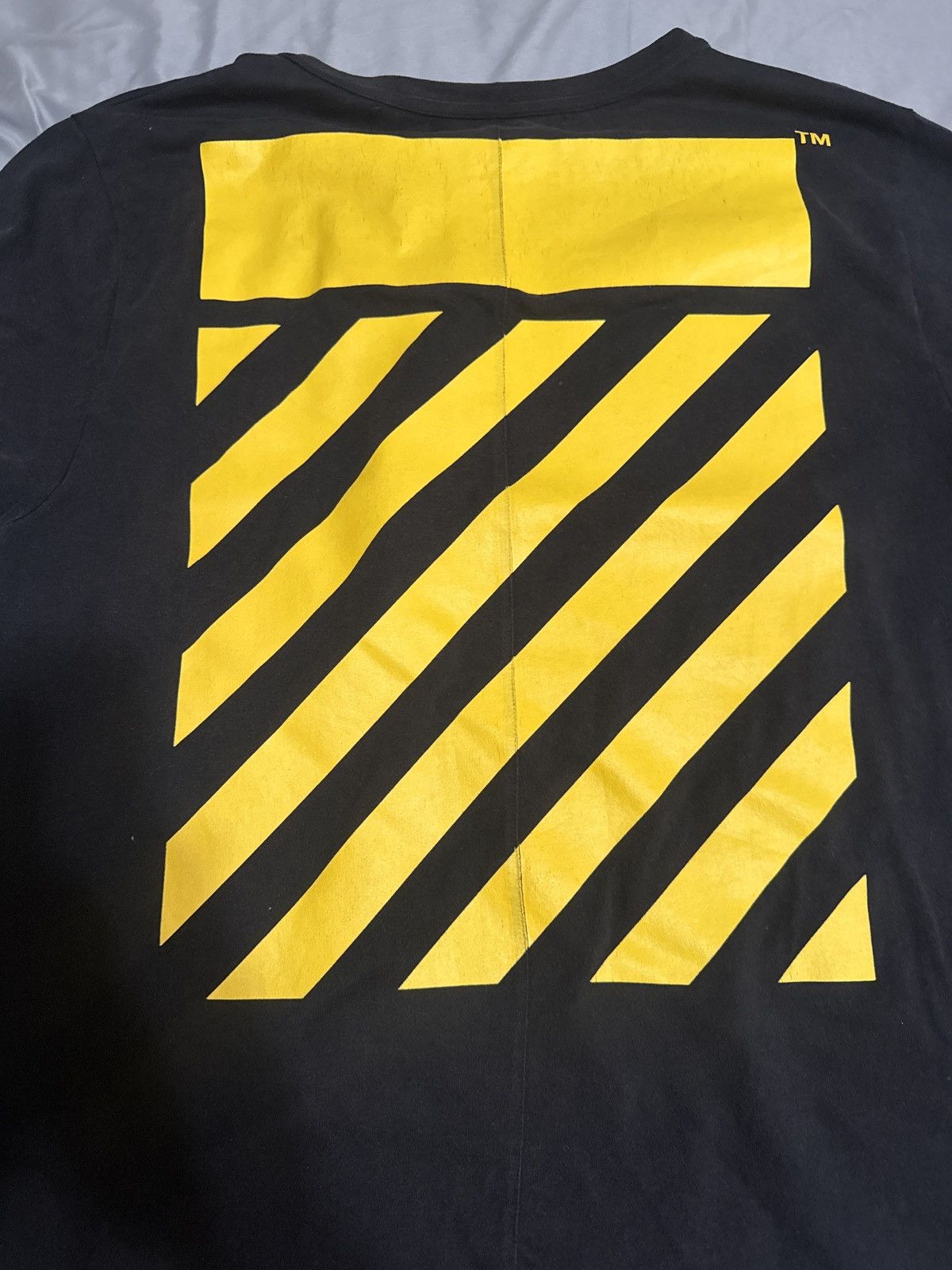 Off-White Offwhite Virgil Abloh Caravaggio T-Shirt Angel Black/Yellow Size US M / EU 48-50 / 2 - 5 Thumbnail