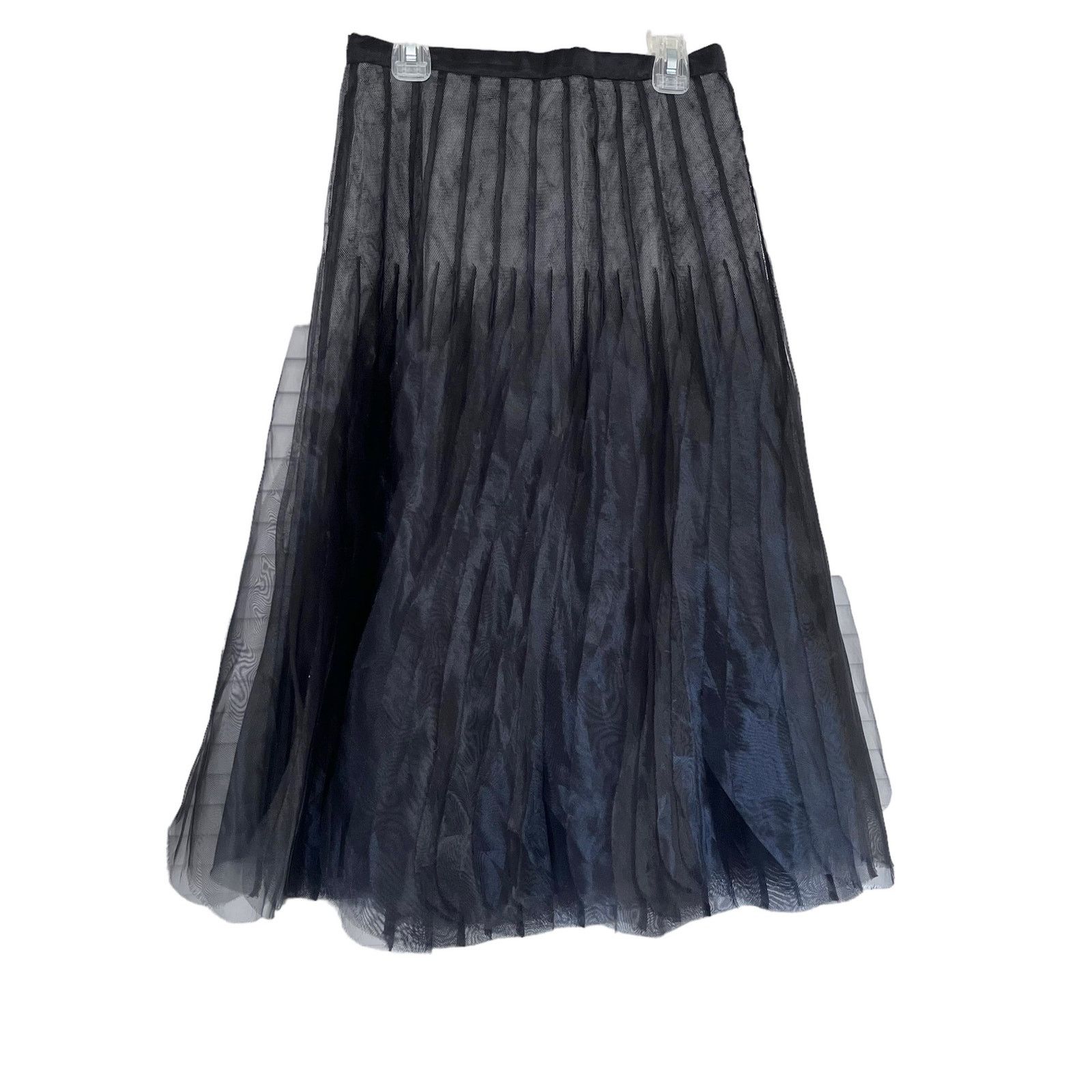 Sachin & Babi Noir Sachin & Babi Layered Maxi Full Long Chiffon Skirt Size 27" / US 4 / IT 40 - 2 Thumbnail