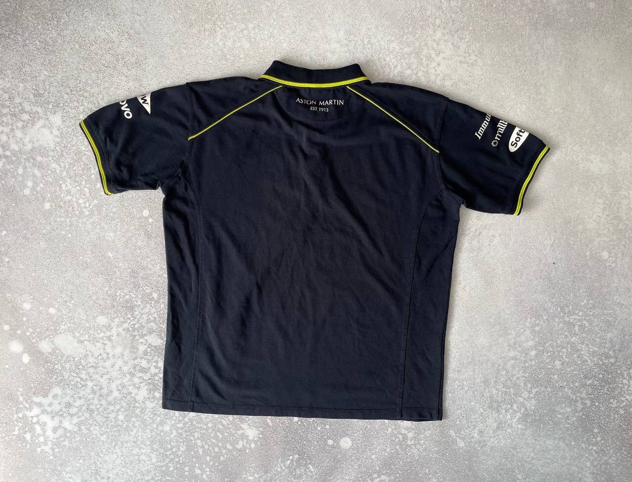 NASCAR × Vintage Vintage Aston Martin Racing Polo Big Logo Y2K Rare Item Size US XL / EU 56 / 4 - 5 Thumbnail