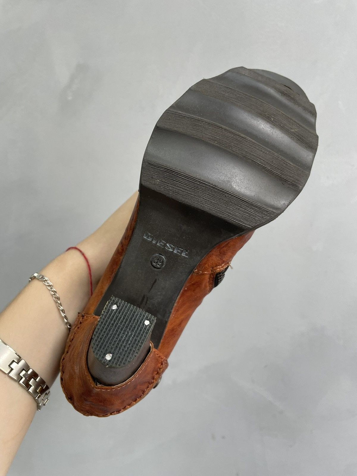 Diesel Diesel heel boots A.S.98 style avant garde boots 90s rare Size US 9 / IT 39 - 14 Thumbnail