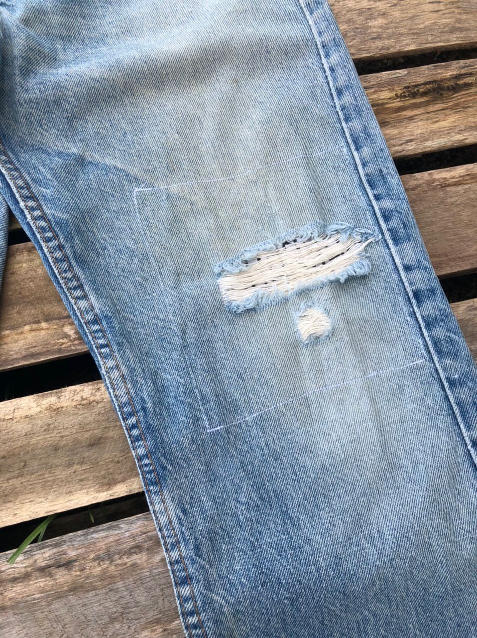 Levi's × Vintage Vintage Levi's Orange Tab Denim Jeans Distressed Size US 32 / EU 48 - 6 Thumbnail