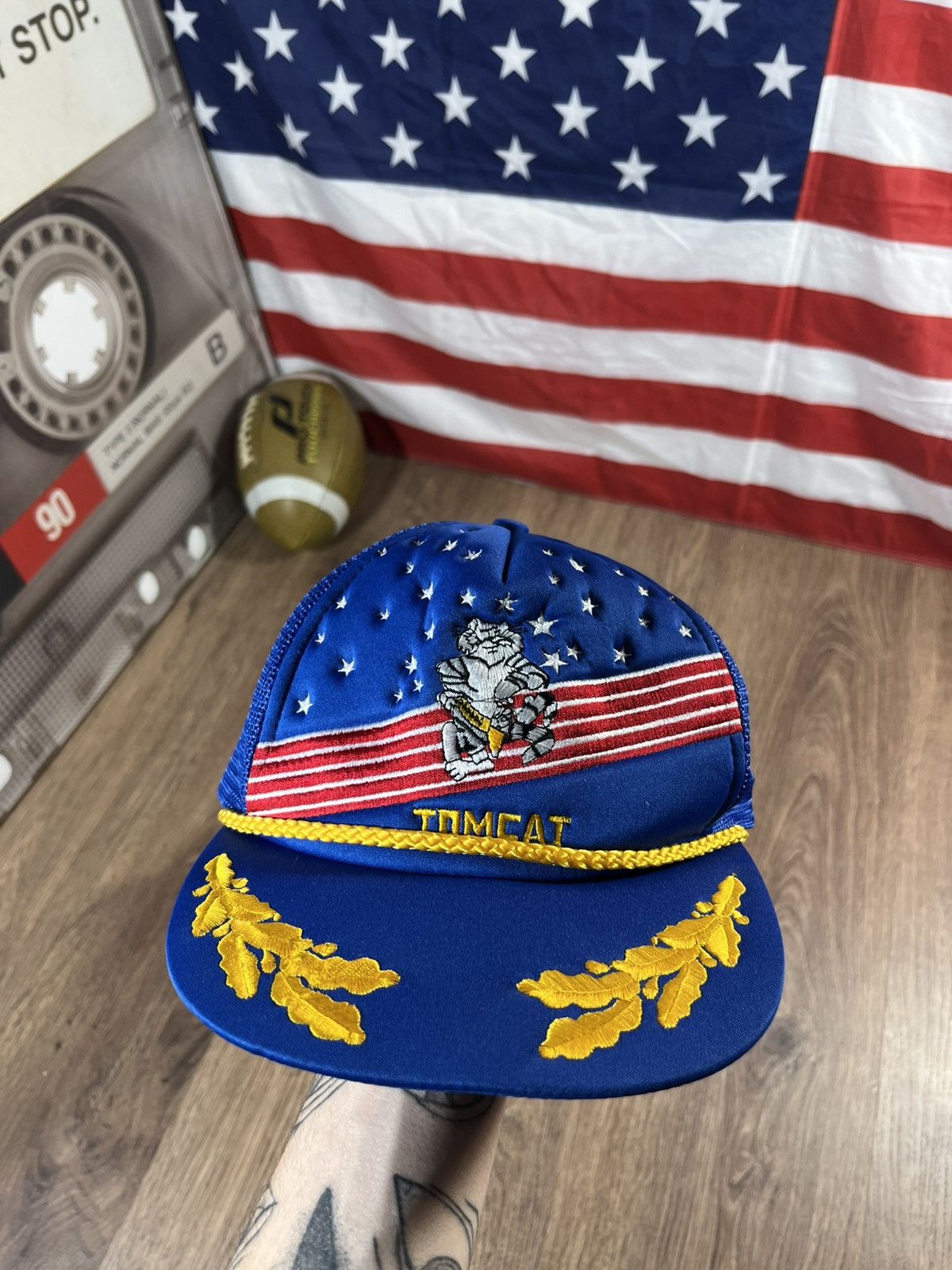 Other Vintage Tomcat Cap Snapback Hat Size ONE SIZE - 1 Thumbnail