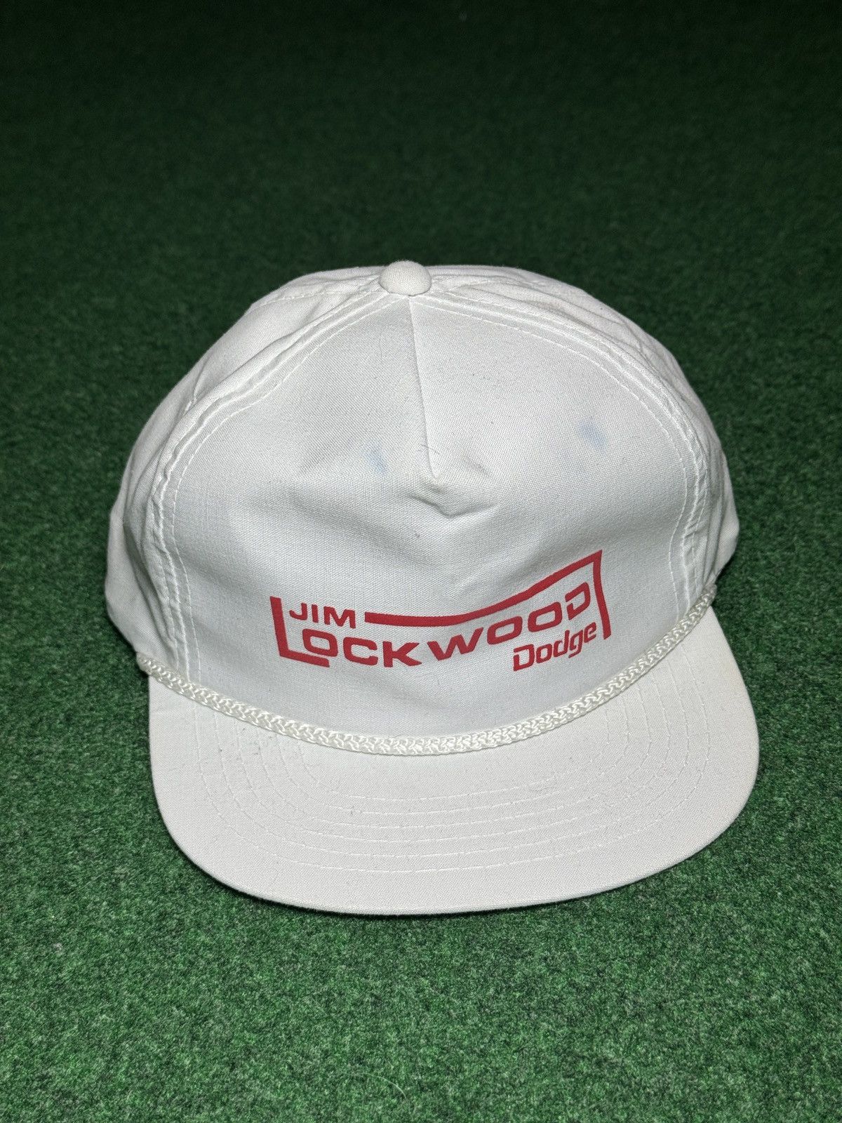 Vintage Jim Lockwood Dodge Glock Logo Erie Girard 90s Snapback Hat Size ONE SIZE - 1 Thumbnail