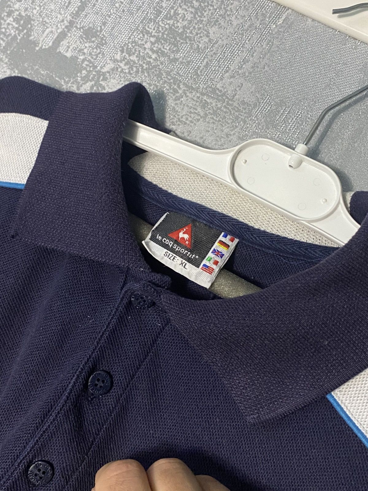 Le Coq Sportif Vintage Le Coq Sportife Manchester City Soccer Jersey 2000x Size US XL / EU 56 / 4 - 4 Thumbnail