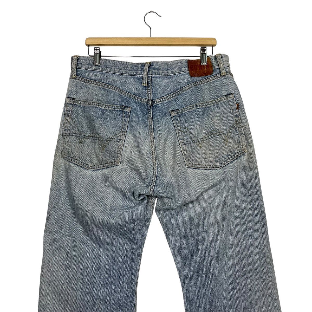Edwin Vintage Edwin Selvedge Redline Distressed Denim Jeans Size US 34 / EU 50 - 9 Thumbnail