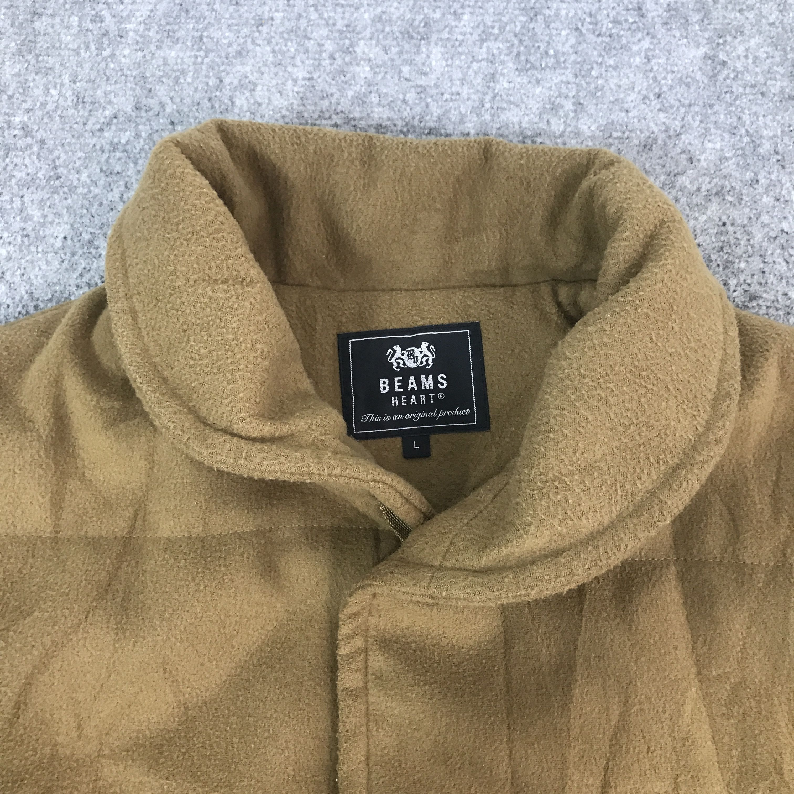 Beams Japan beams heart Wool Vest jacket Size US L / EU 52-54 / 3 - 7 Thumbnail