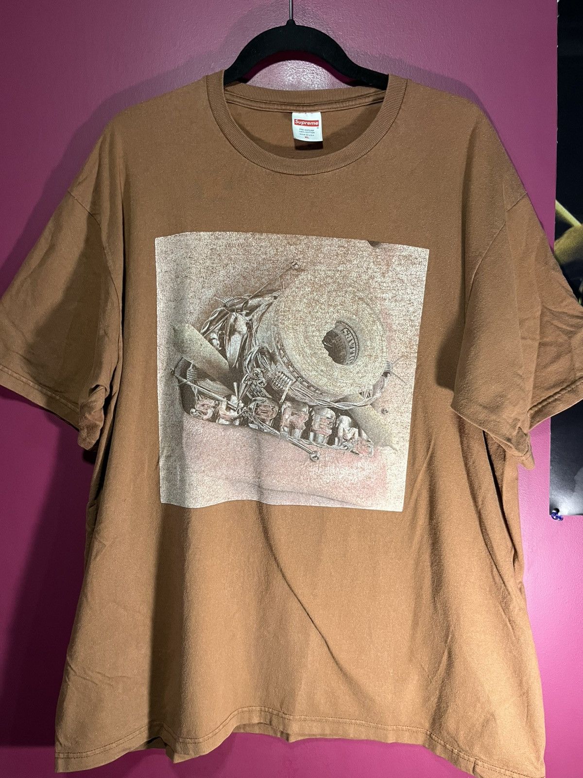 Supreme Supreme faded braces tee Size US L / EU 52-54 / 3 - 1 Thumbnail