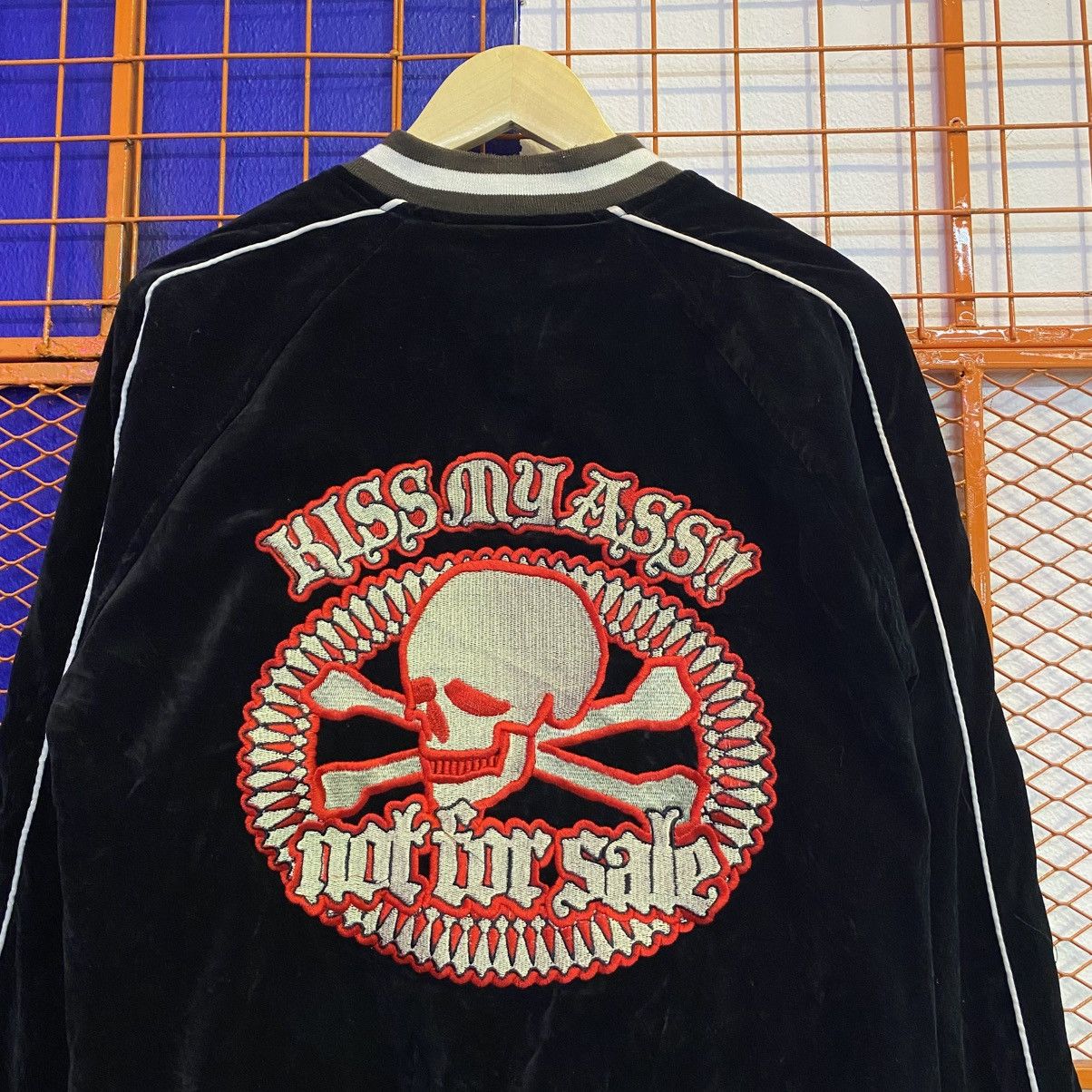 Japanese Brand Vintage Sukajan Souvenir Jacket Reversible Velvet Rare❗️ Size US M / EU 48-50 / 2 - 8 Thumbnail